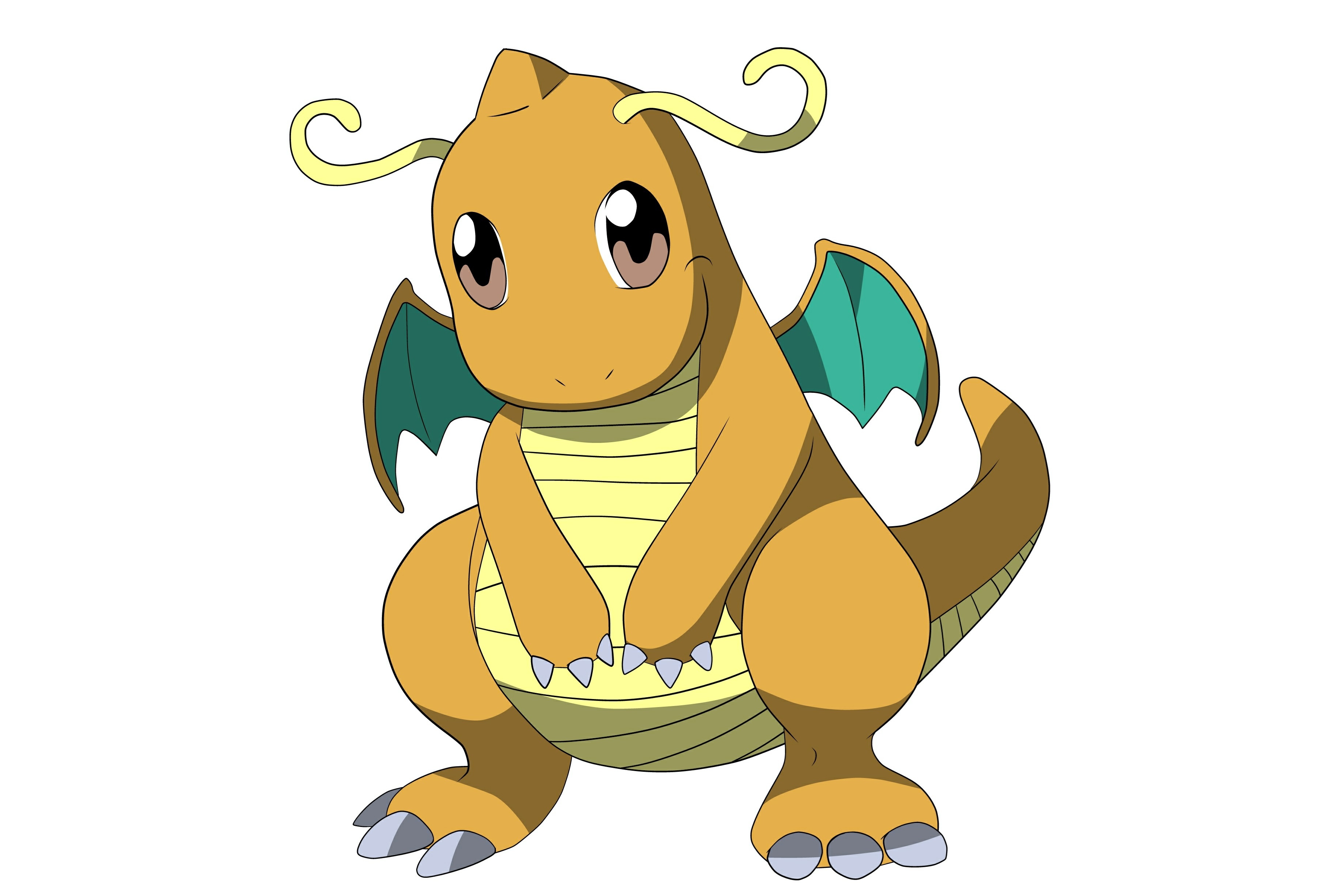 Dragonite Pokemon 3620x2452