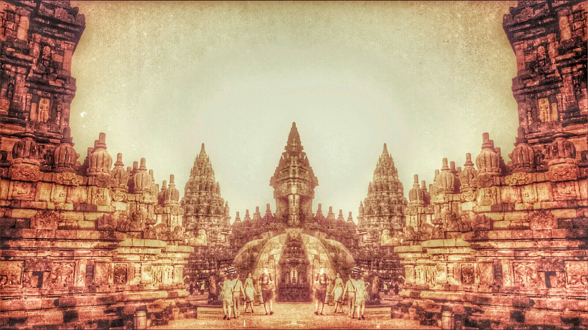 Prambanan Temple Hindu Temple Java Indonesia Indonesia Wallpaper -  Resolution:1920x1080 - ID:184154 