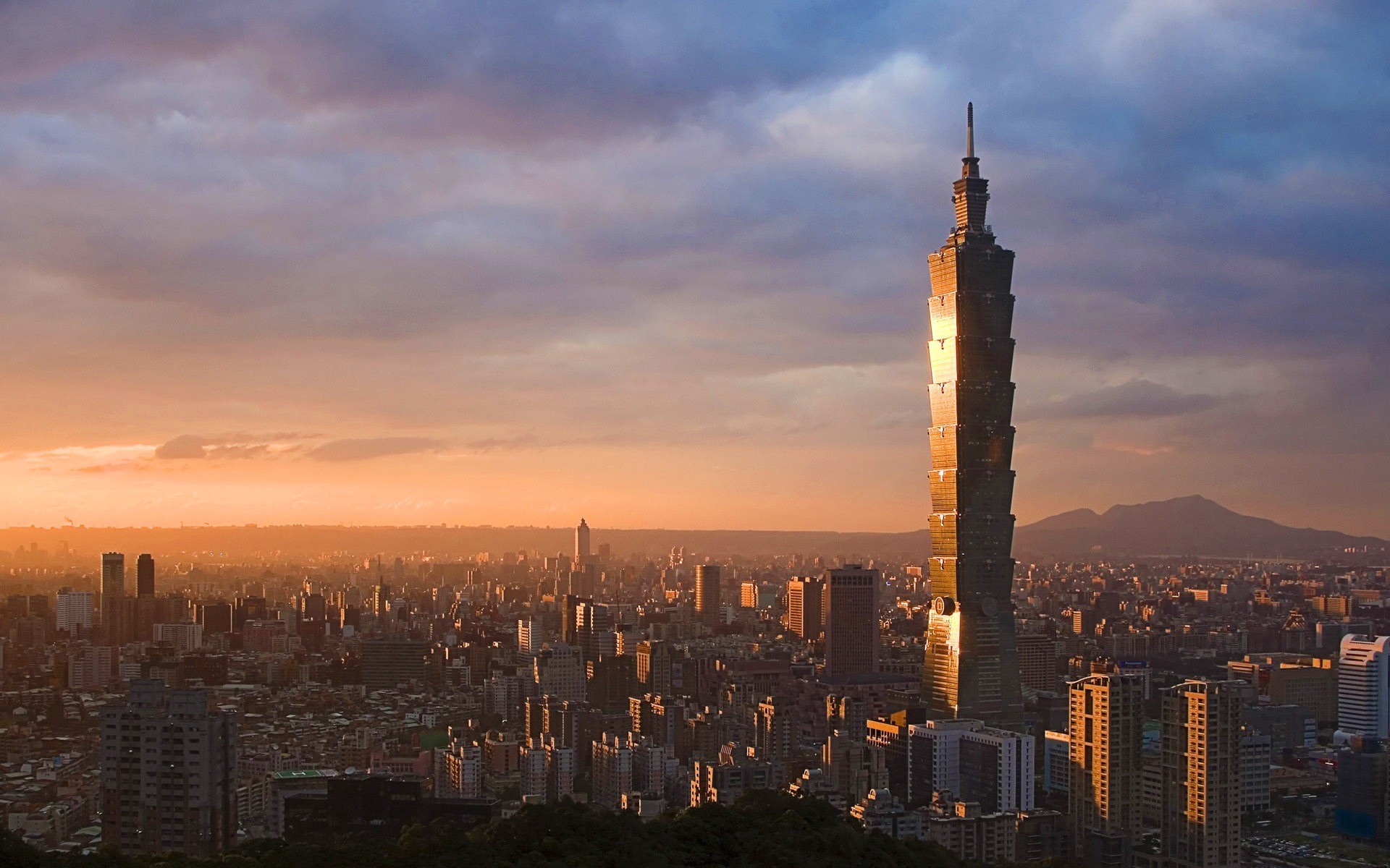 Cityscape Taipei Taipei 101 1920x1200