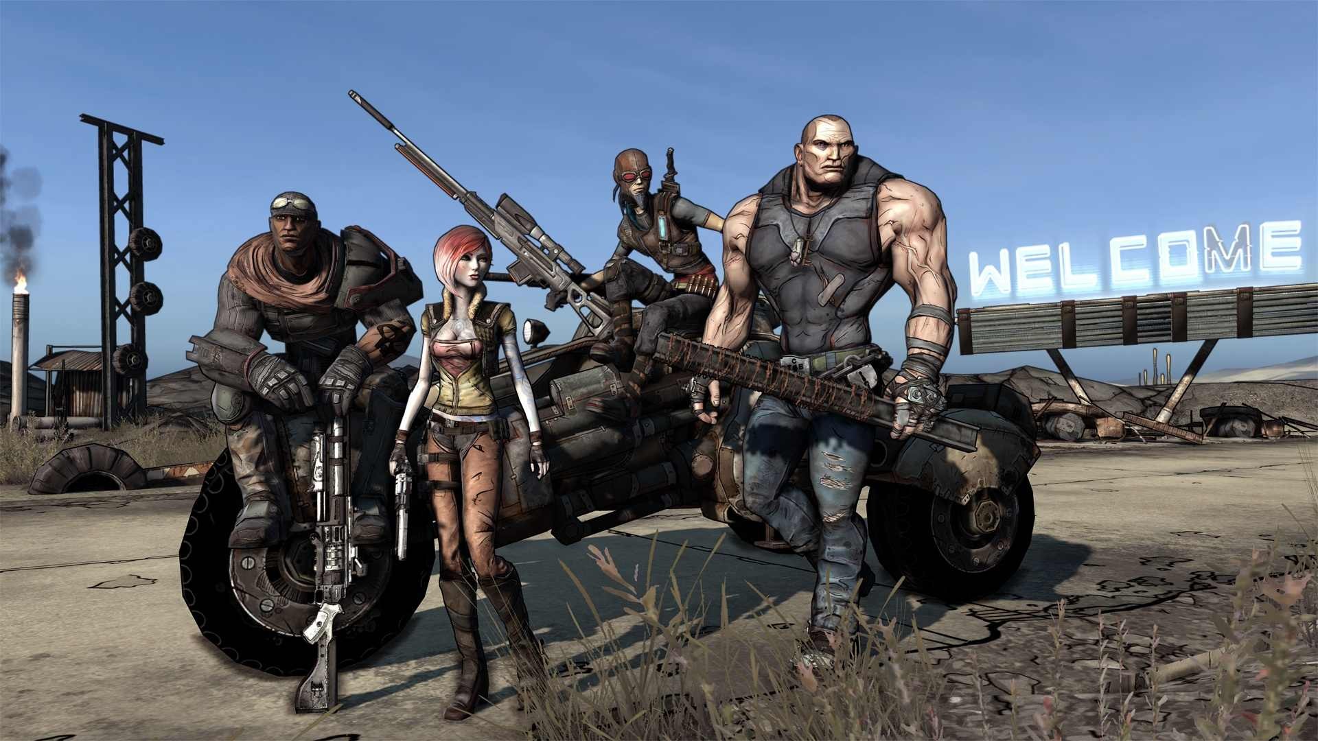 Borderlands Vault Hunters Video Games 1920x1080