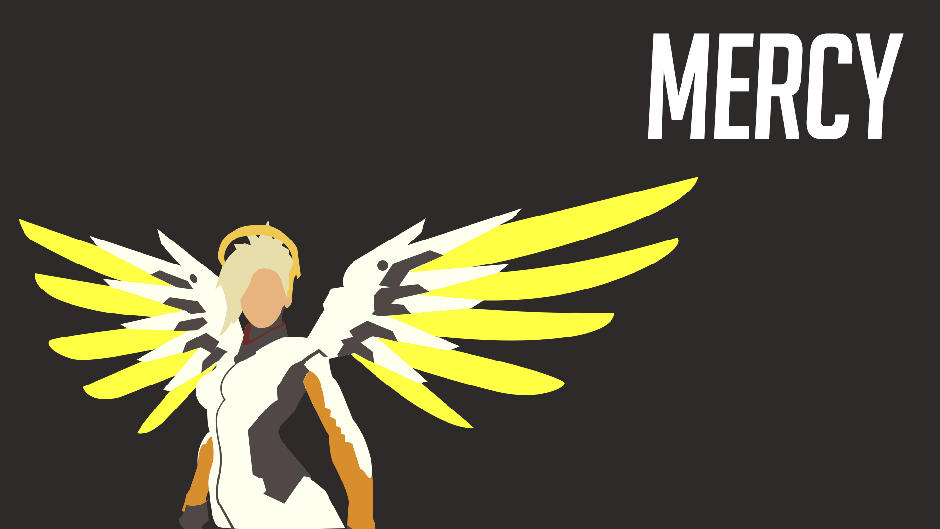 Combat Medic Ziegler Combat Medic Ziegler Overwatch Vector Vector Graphics Vector Trace 1920x1080