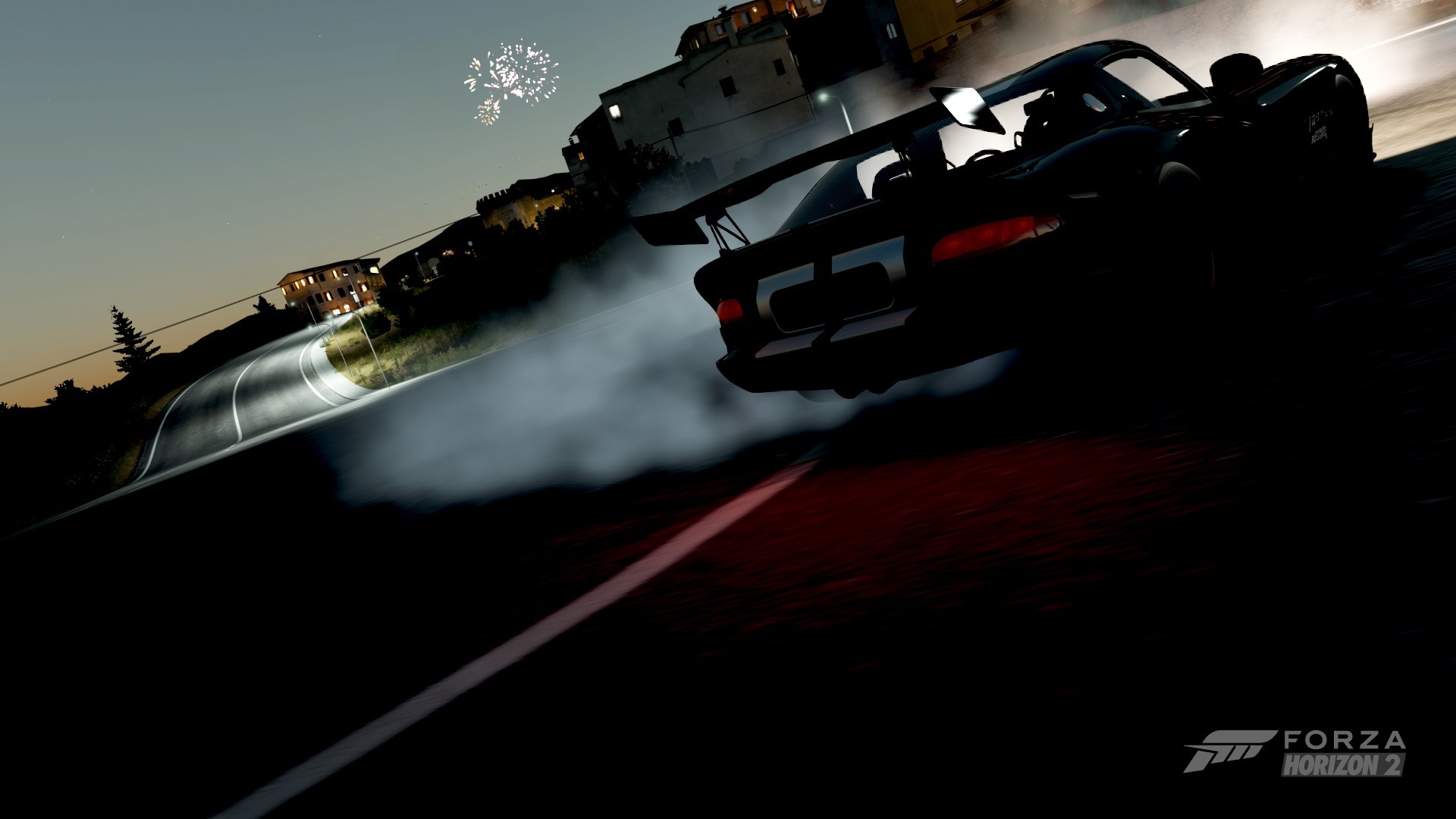 Forza Horizon 2 Car Supercars Dodge ViPER Burnout Video Games 1920x1080