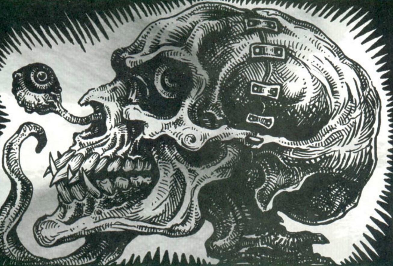 Creepy Evil Death Corpse Skeleton Reaper Skull Artwork 1307x886