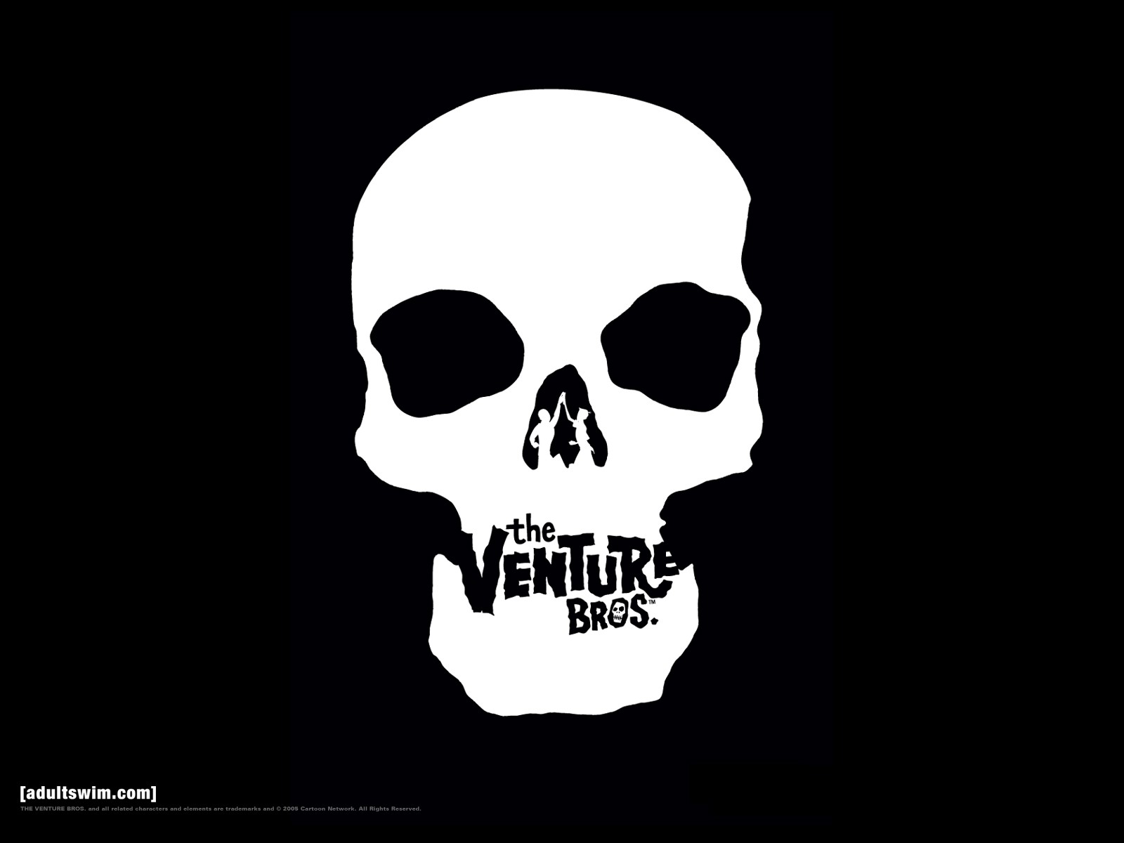 The Venture Bros Skull Minimalism 1600x1200