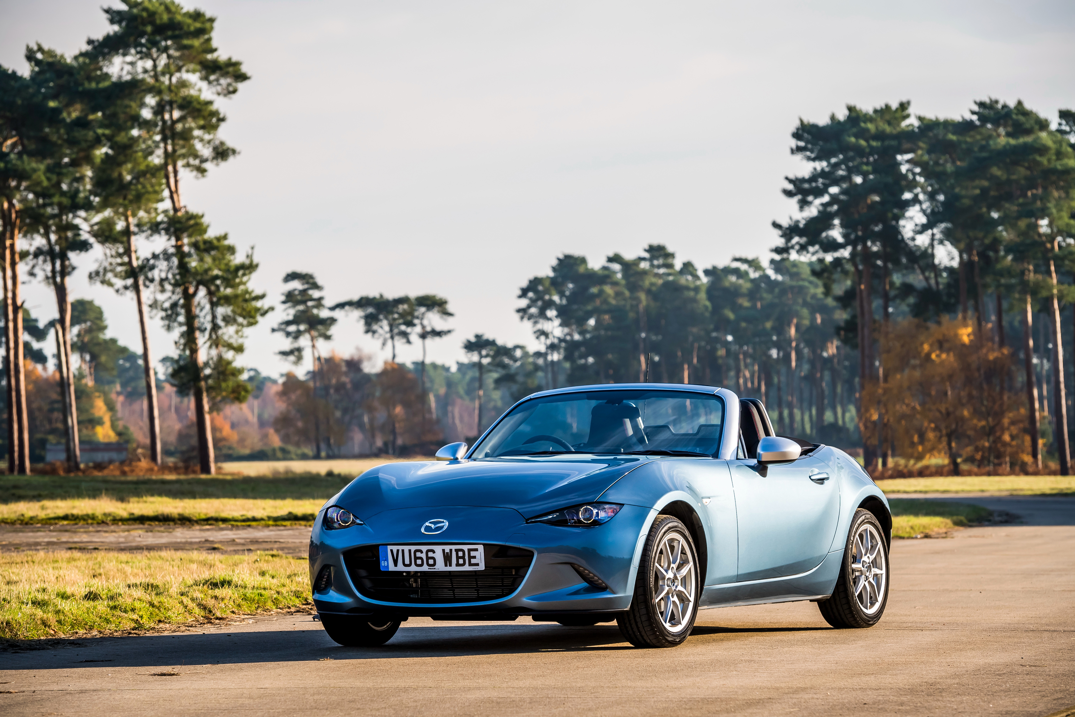 Mazda MX 5 Mazda Car Vehicle Sport Car Blue Car 4096x2731