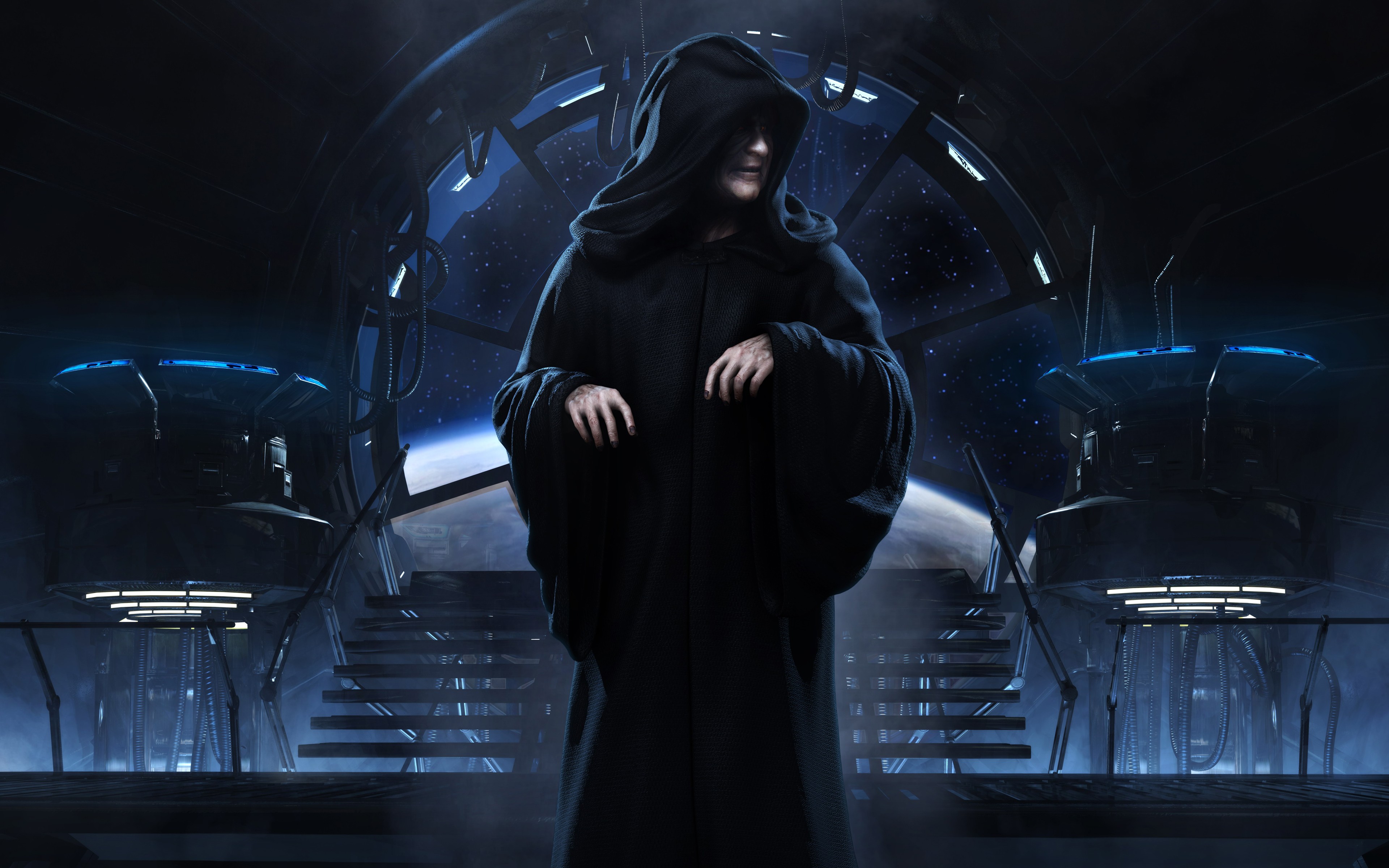 Star Wars Emperor Palpatine Sith Movies Star Wars Villains Darth Sidious 3840x2400