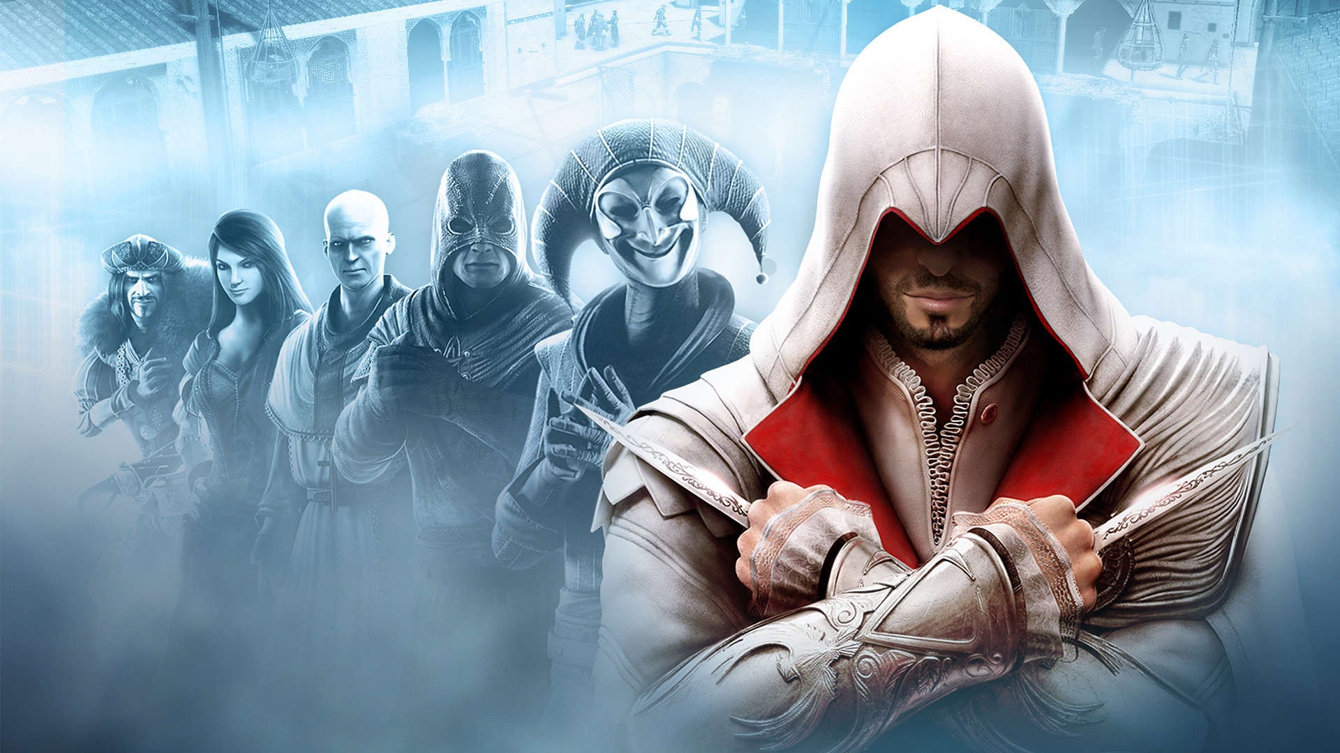 Video Games Artwork Assassins Creed Assassins Creed Brotherhood Ezio Auditore Da Firenze 1920x1080