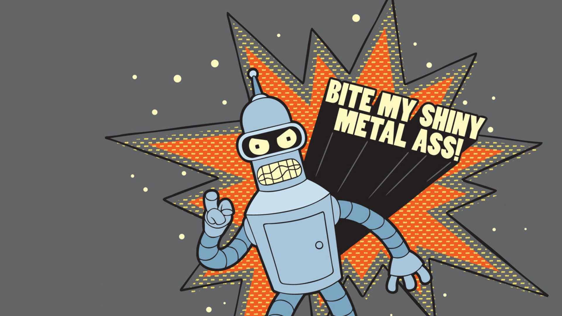 Futurama Bender Robot Humor TV 1920x1080