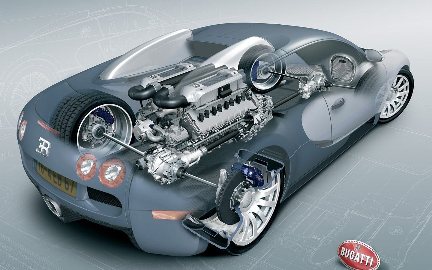 Vehicle Car Sports Car Wheels Brakes Engines Bugatti Bugatti Veyron 16 4 Super Sport Bugatti Veyron  1440x900
