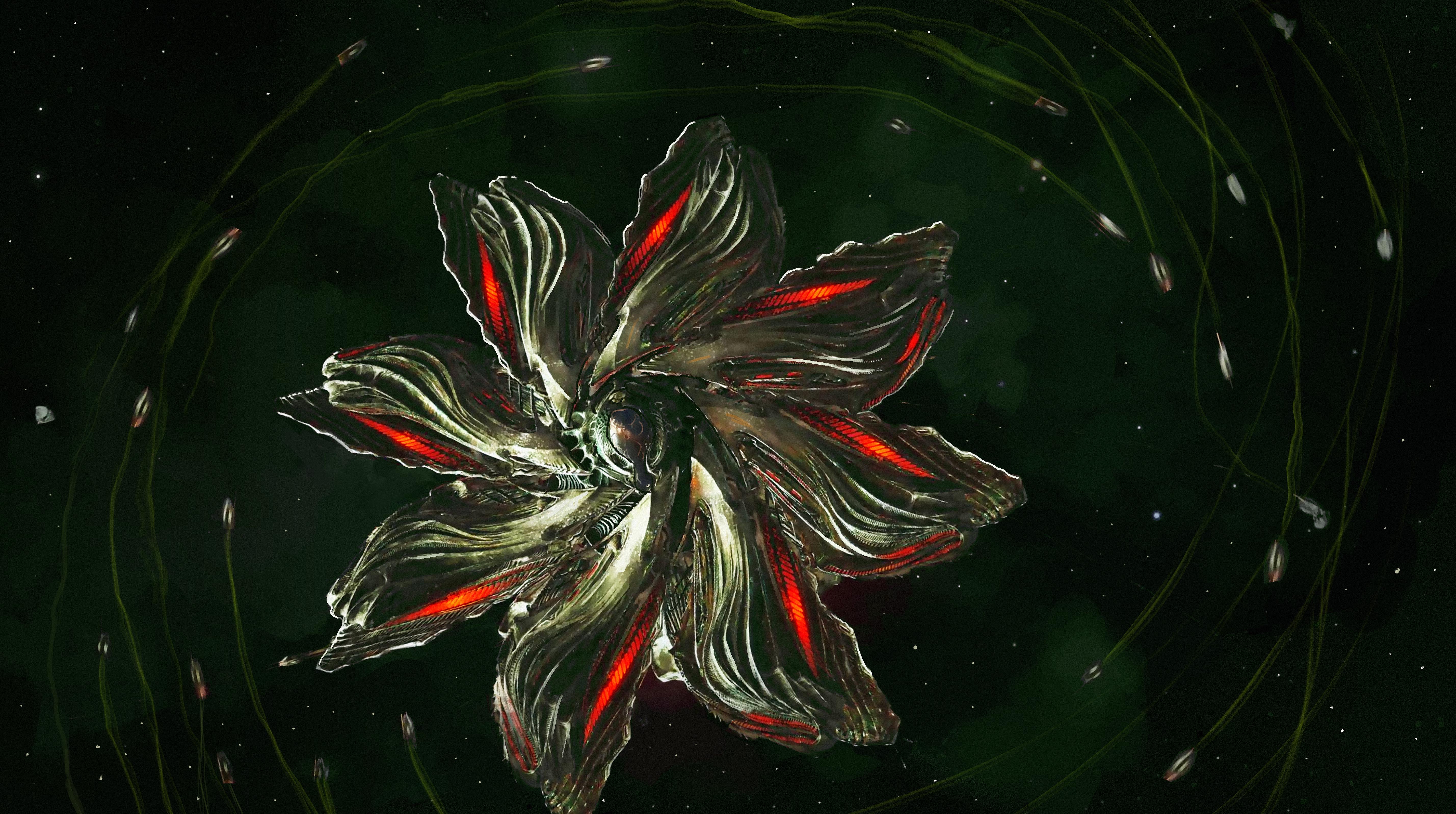 Elite Dangerous Science Fiction Thargoids Kev Art 5714x3194