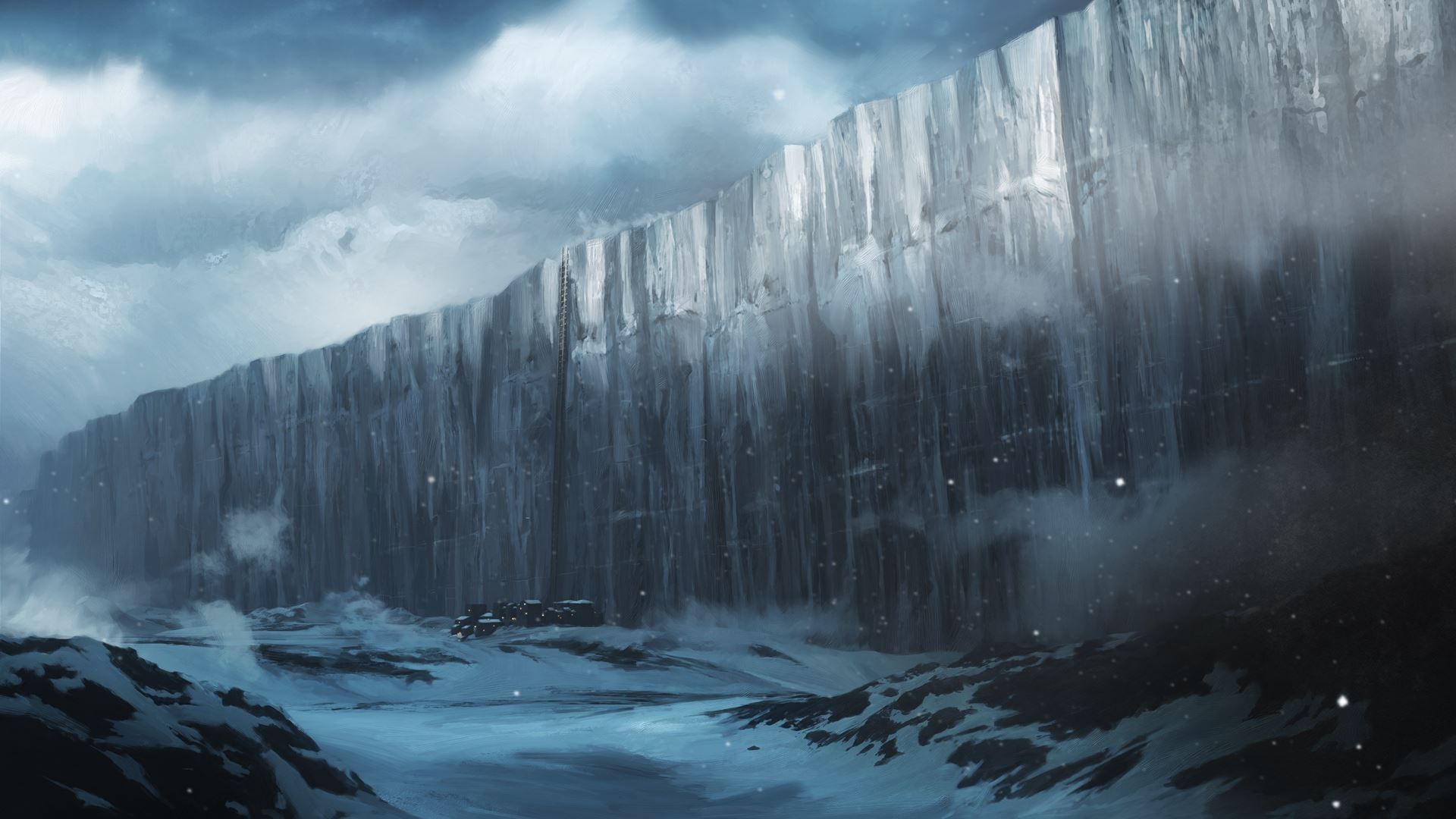 Game Of Thrones Fantasy Art Artwork The Wall 1920x1080