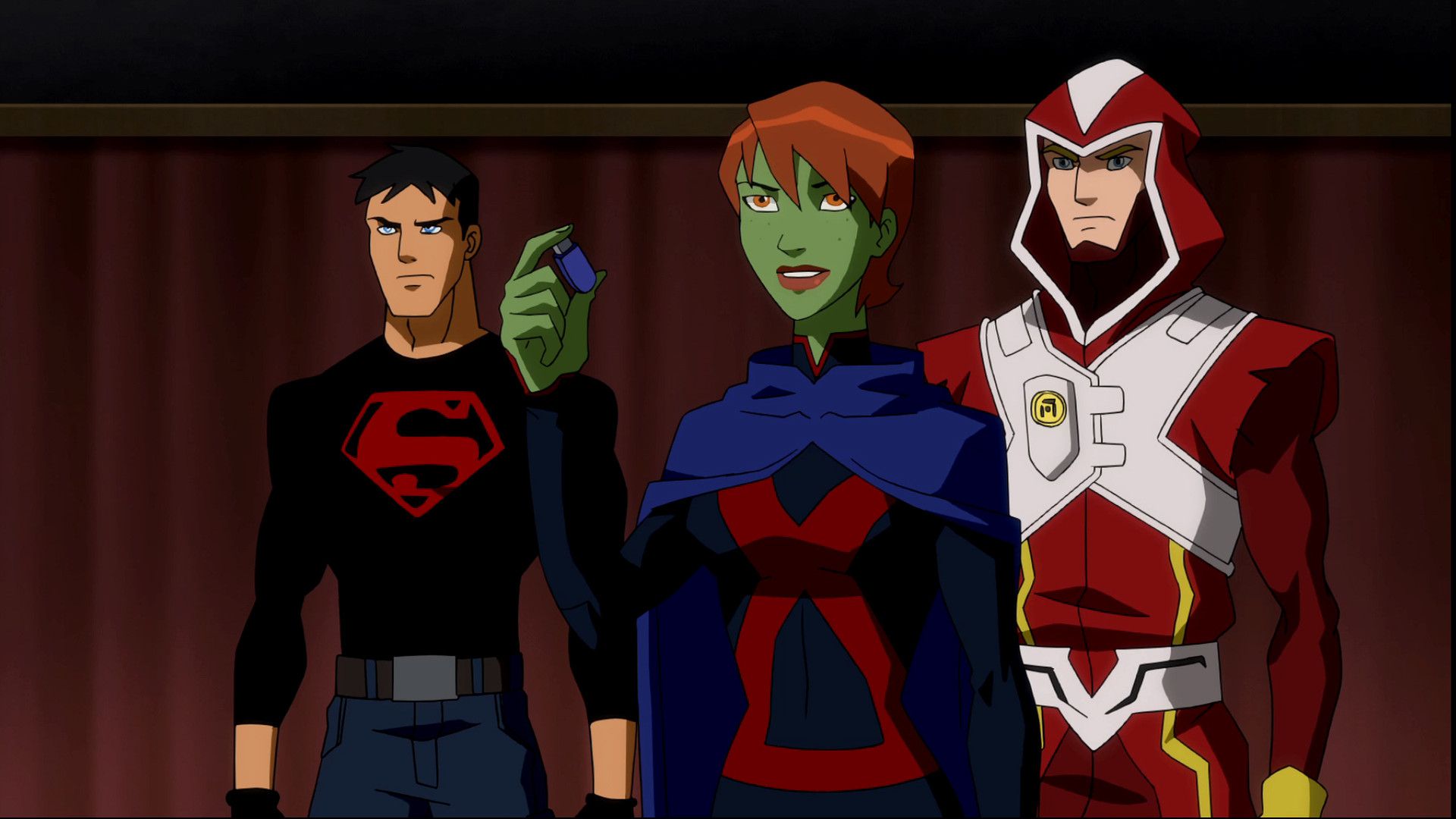 Young Justice Superboy Miss Martian 1920x1080