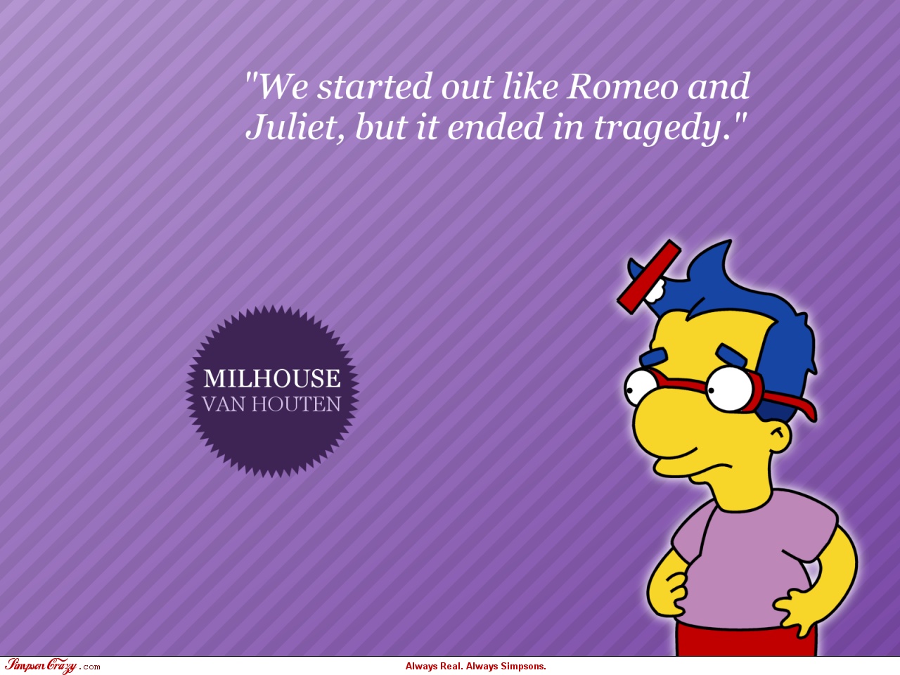 The Simpsons Milhouse Van Houten 1280x960