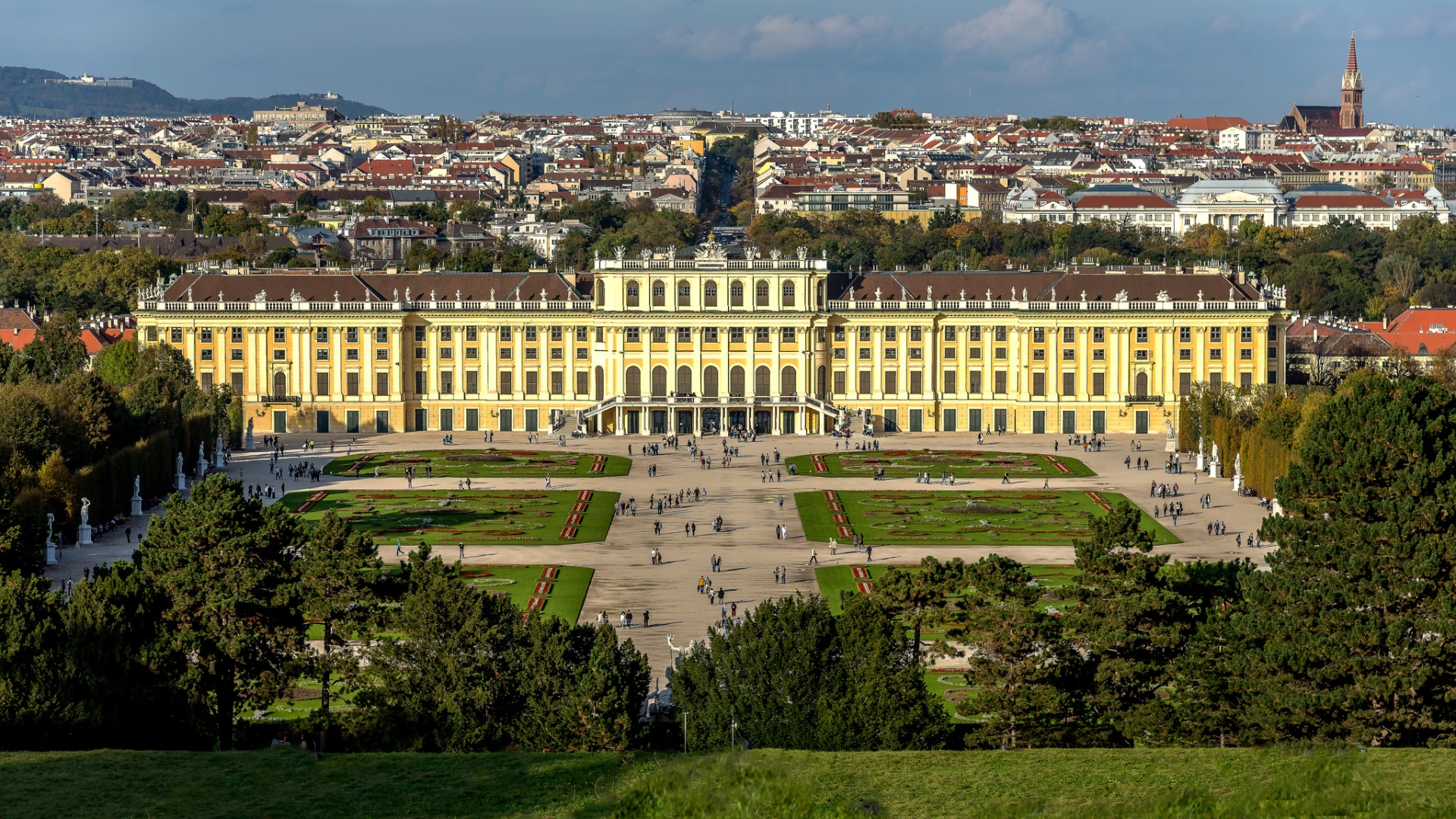Man Made Schonbrunn Palace 1920x1080