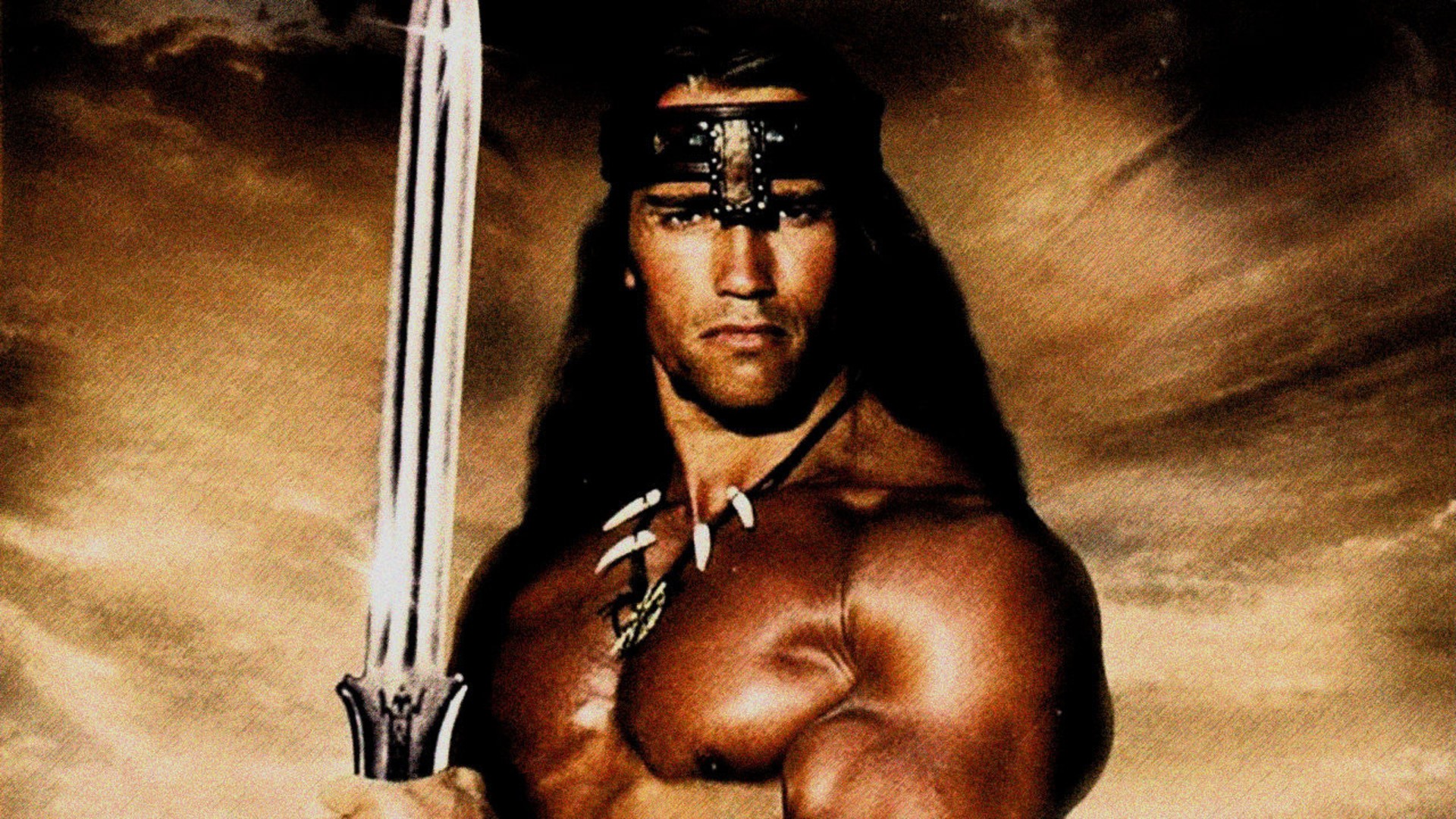 Movies Arnold Schwarzenegger Conan The Barbarian Sword 1920x1080