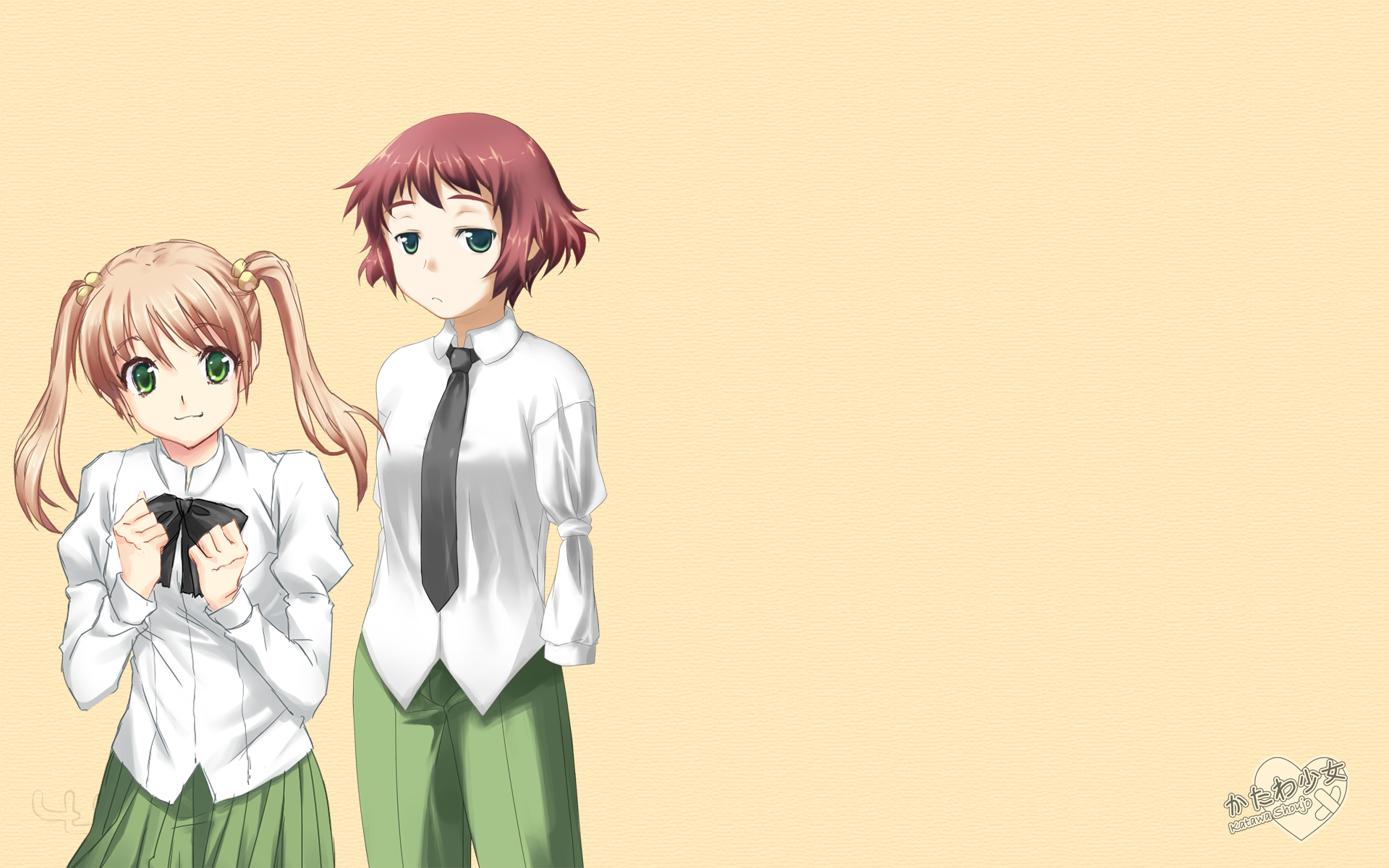 Katawa Shoujo Ibarazaki Emi Rin Tezuka 1920x1200