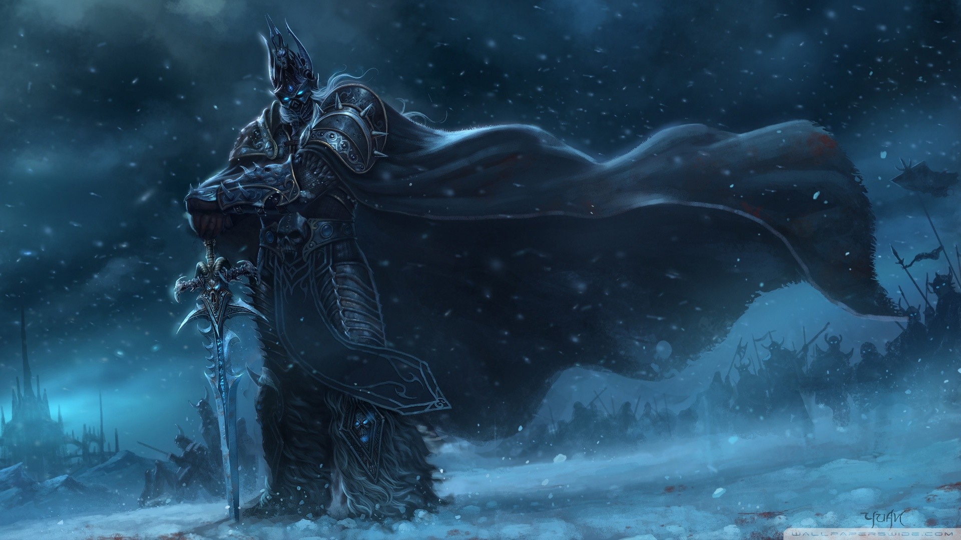 World Of Warcraft Arthas Video Games World Of Warcraft Wrath Of The Lich King 1920x1080