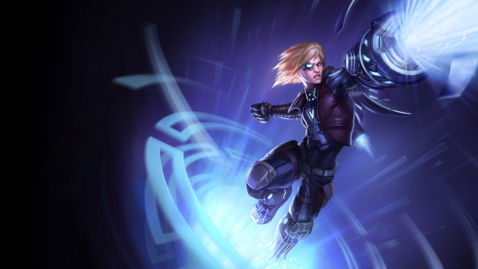 League Of Legends Ezreal PC Gaming Eyepatches 1920x1080