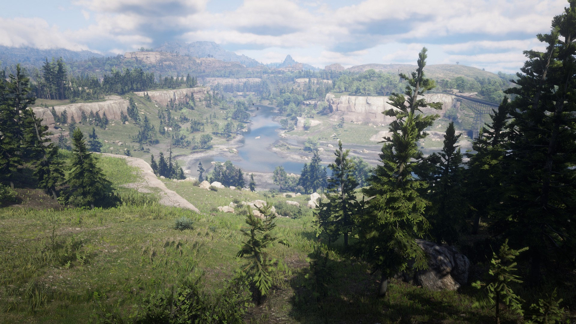 Red Dead Redemption 2 PCMR Environment Screen Shot Video Games 1920x1080