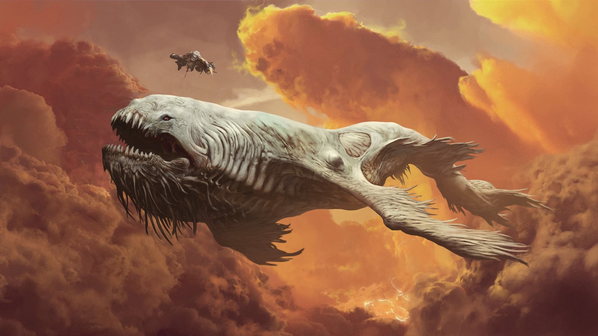 Fantasy Art Artwork Leviathan 1920x1080