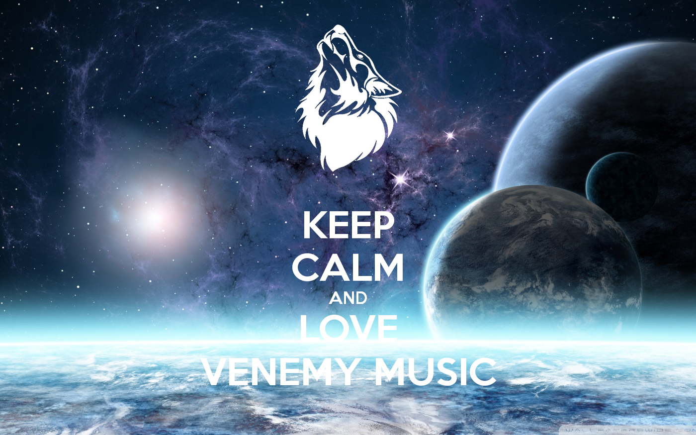 Space Music Keep Calm And 1400x875