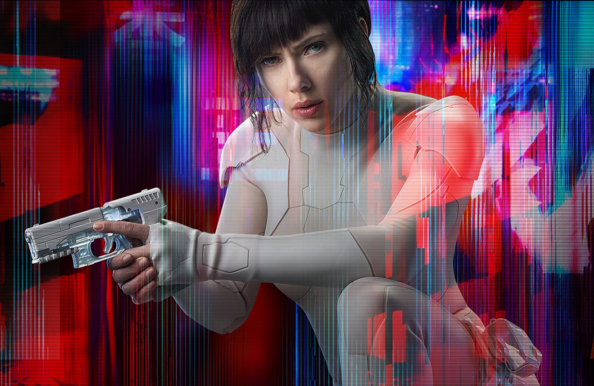 Movies Ghost In The Shell Ghost In The Shell Movie Scarlett Johansson Kusanagi Motoko 2000x1300