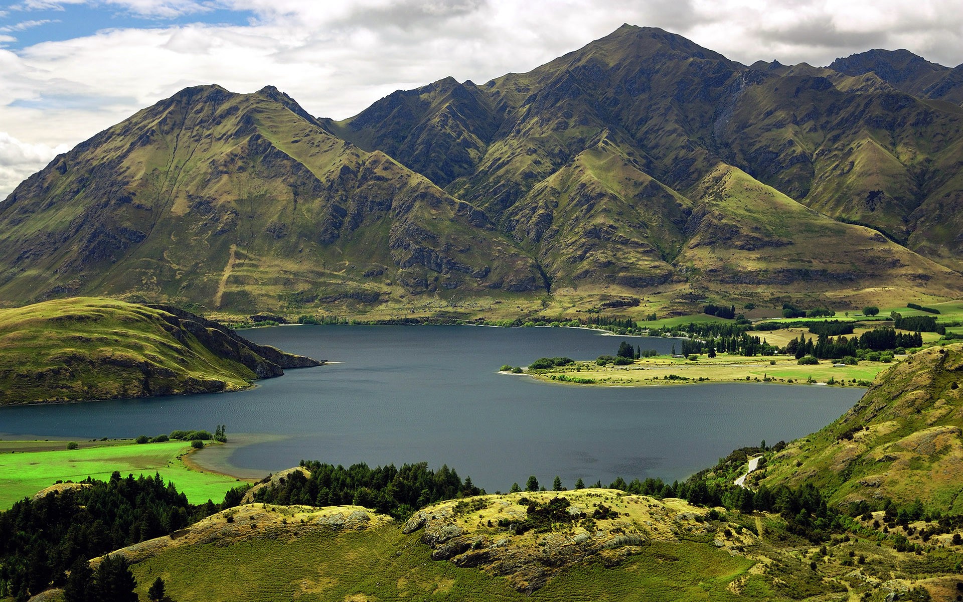 Landscape Nature New Zealand Lake Wanaka 1920x1200