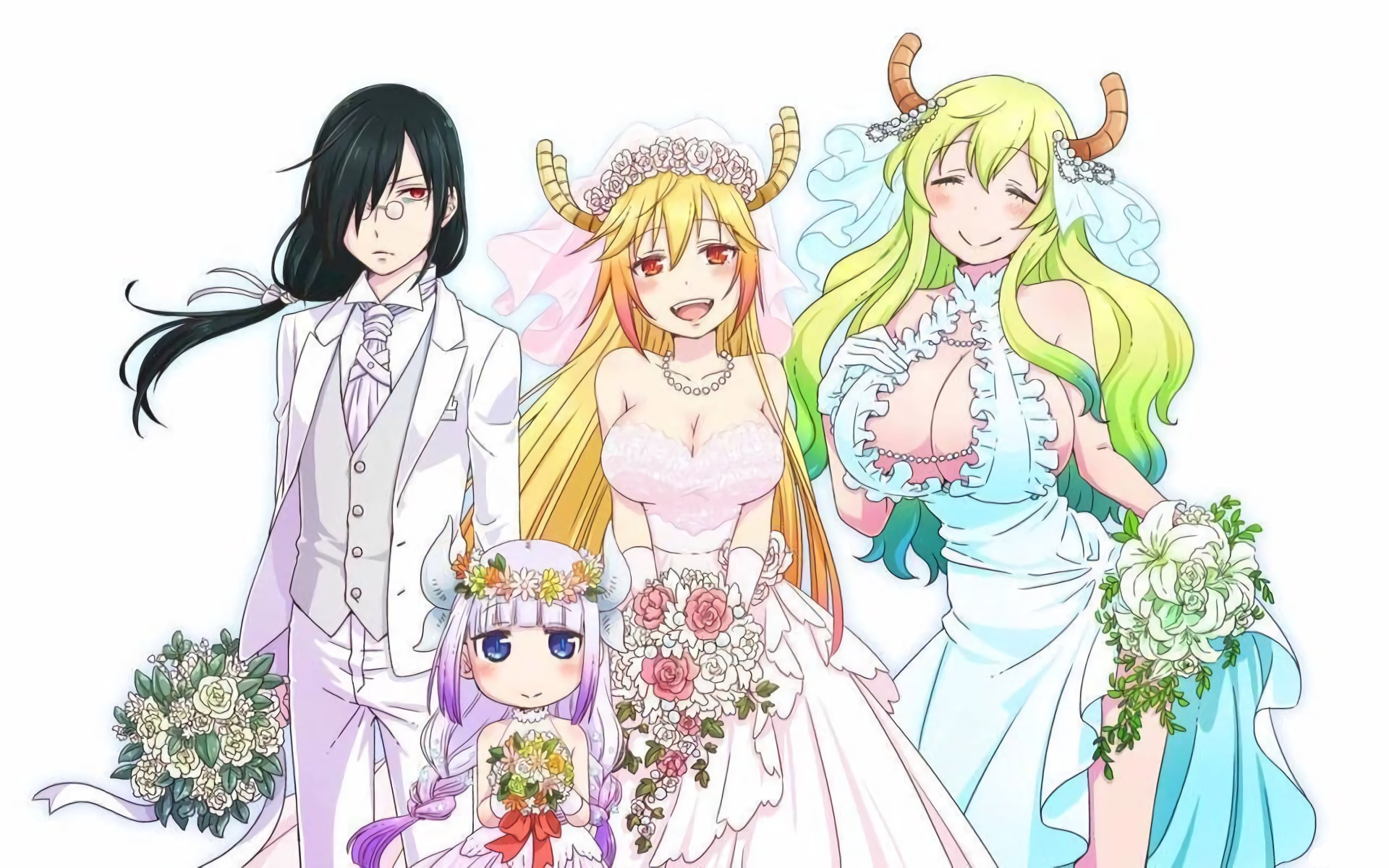 Anime Anime Girls Anime Boys Kobayashi San Chi No Maid Dragon Fafnir Kobayashi San Chi No Maid Drago 1920x1200