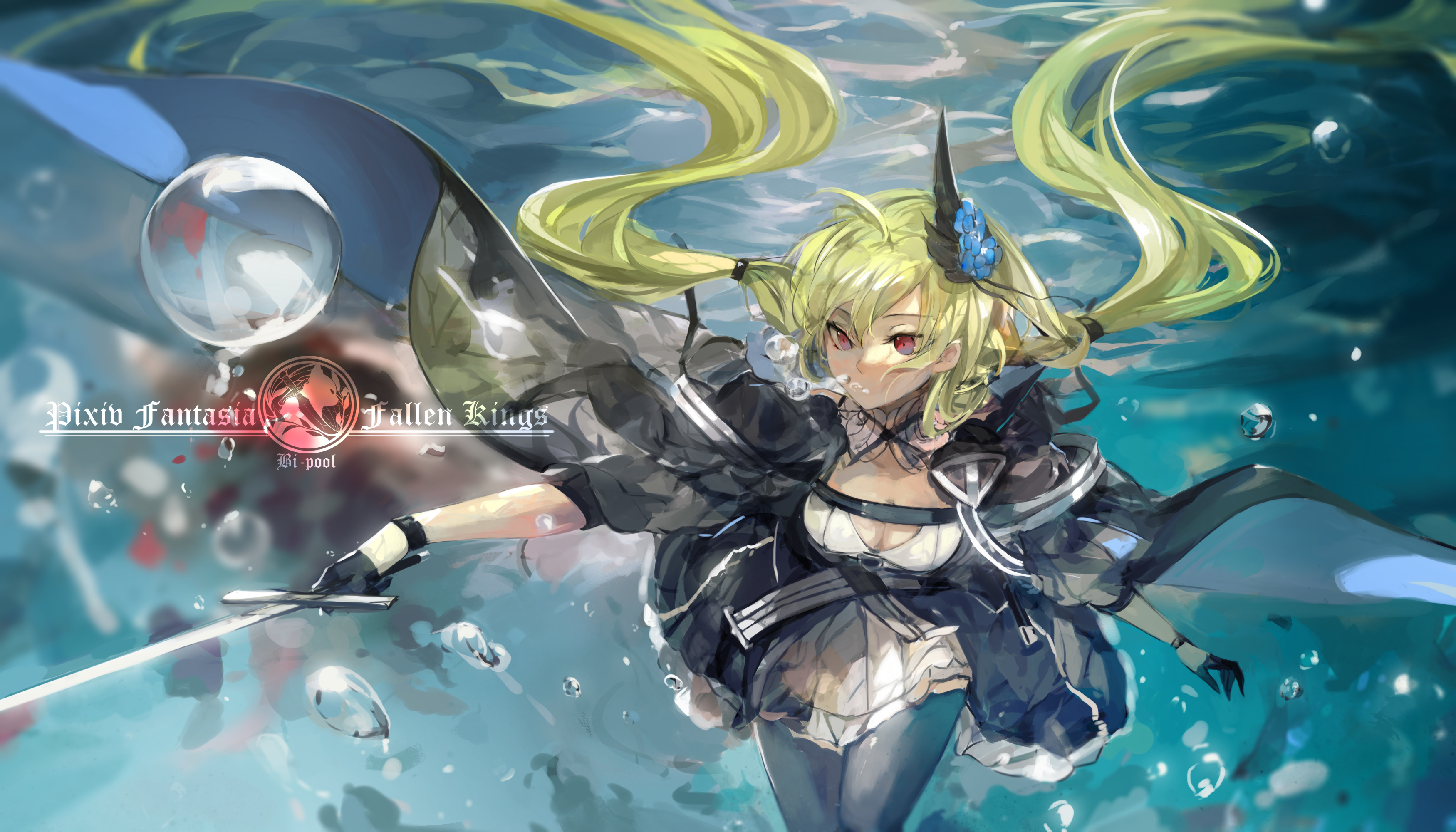 Original Characters Pixiv Fantasia Fallen Kings Saberiii 3500x2000