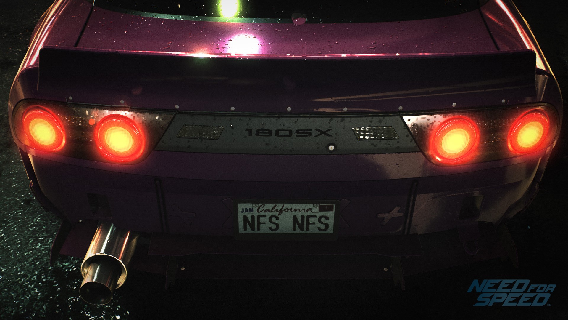 Need For Speed Racing Anime Car Video Games Nissan Nissan 180SX Nissan 200SX Nissan 240SX Nissan S13 1920x1080