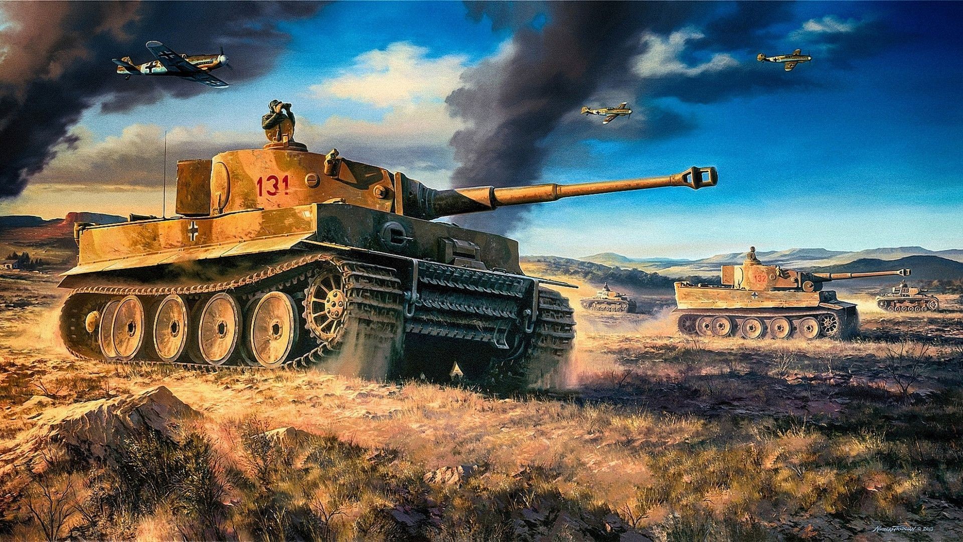 Tank Tank War War Tiger 131 1920x1080