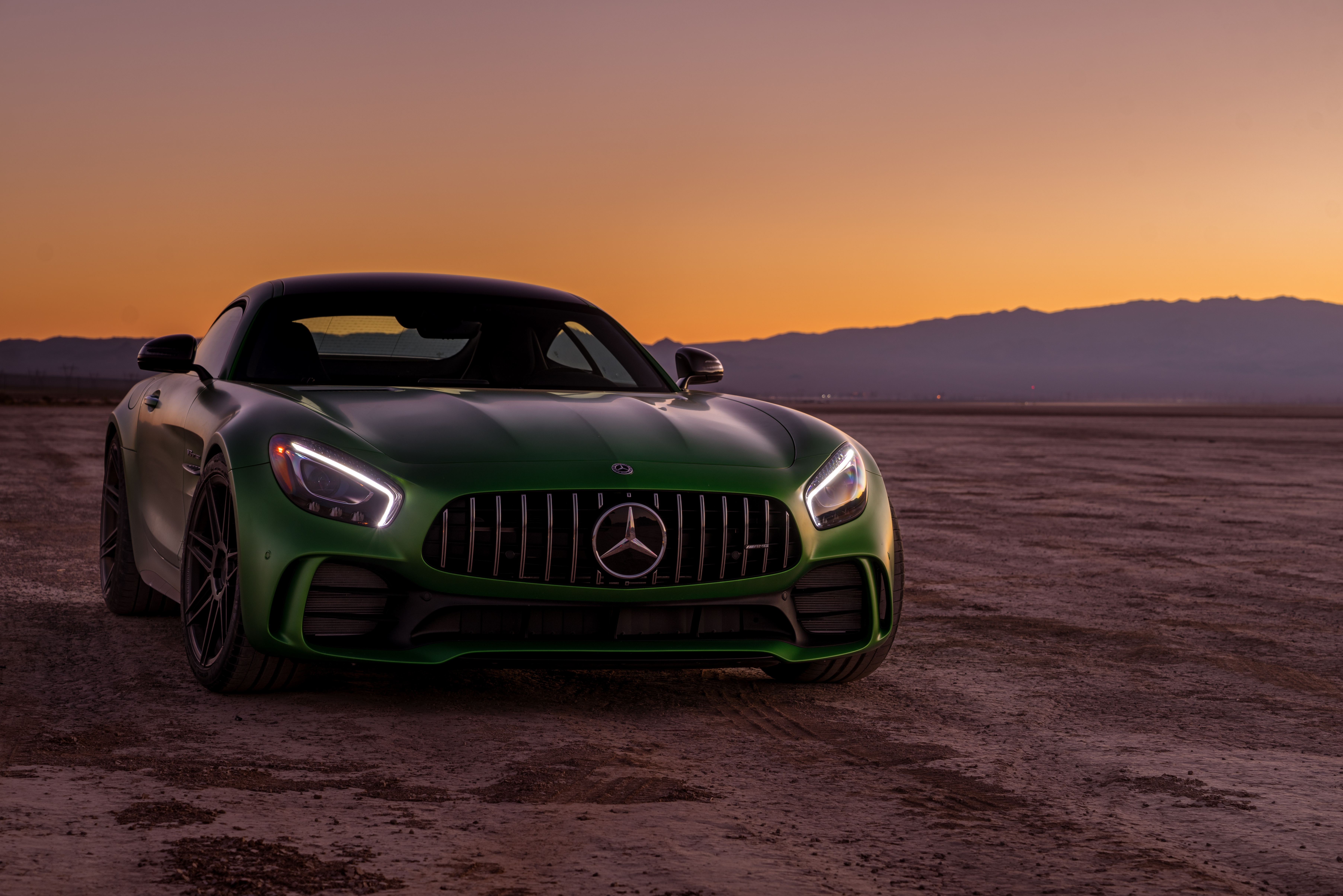 Mercedes AMG GT R Sports Car Green Cars 7217x4817