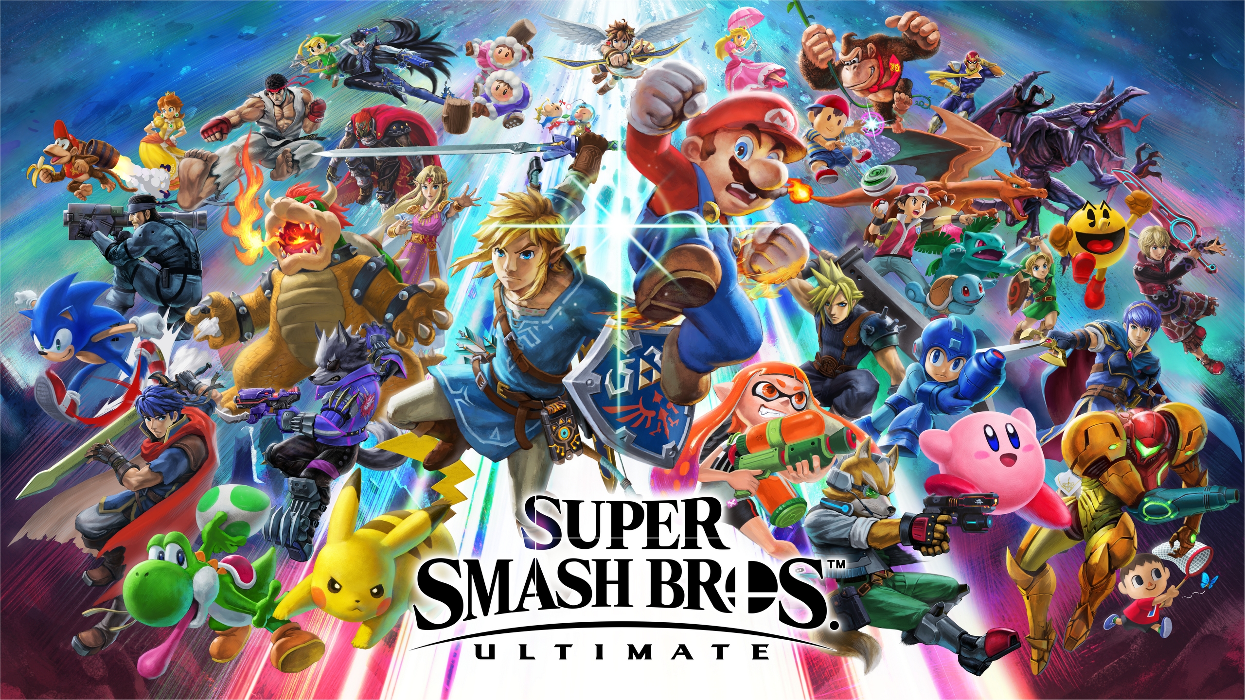 Super Smash Bros Ultimate Super Smash Brothers Video Games Nintendo Video Game Art 2560x1440