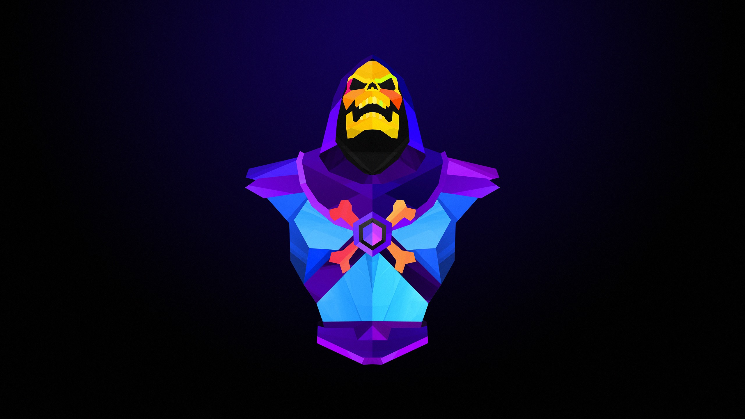 Abstract Skeletor Justin Maller Villains He Man Skeletor Artwork He Man And The Masters Of The Unive 2560x1440