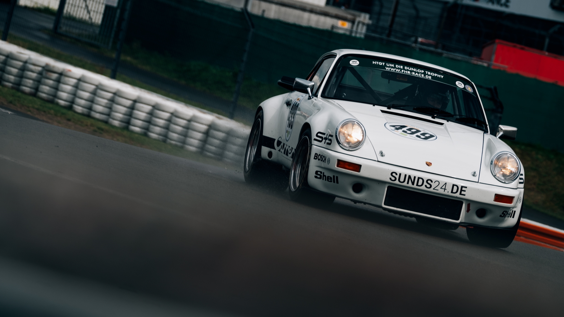 Porsche 911 Carrera RS Classic Car Race Cars Dutch Tilt 1920x1080