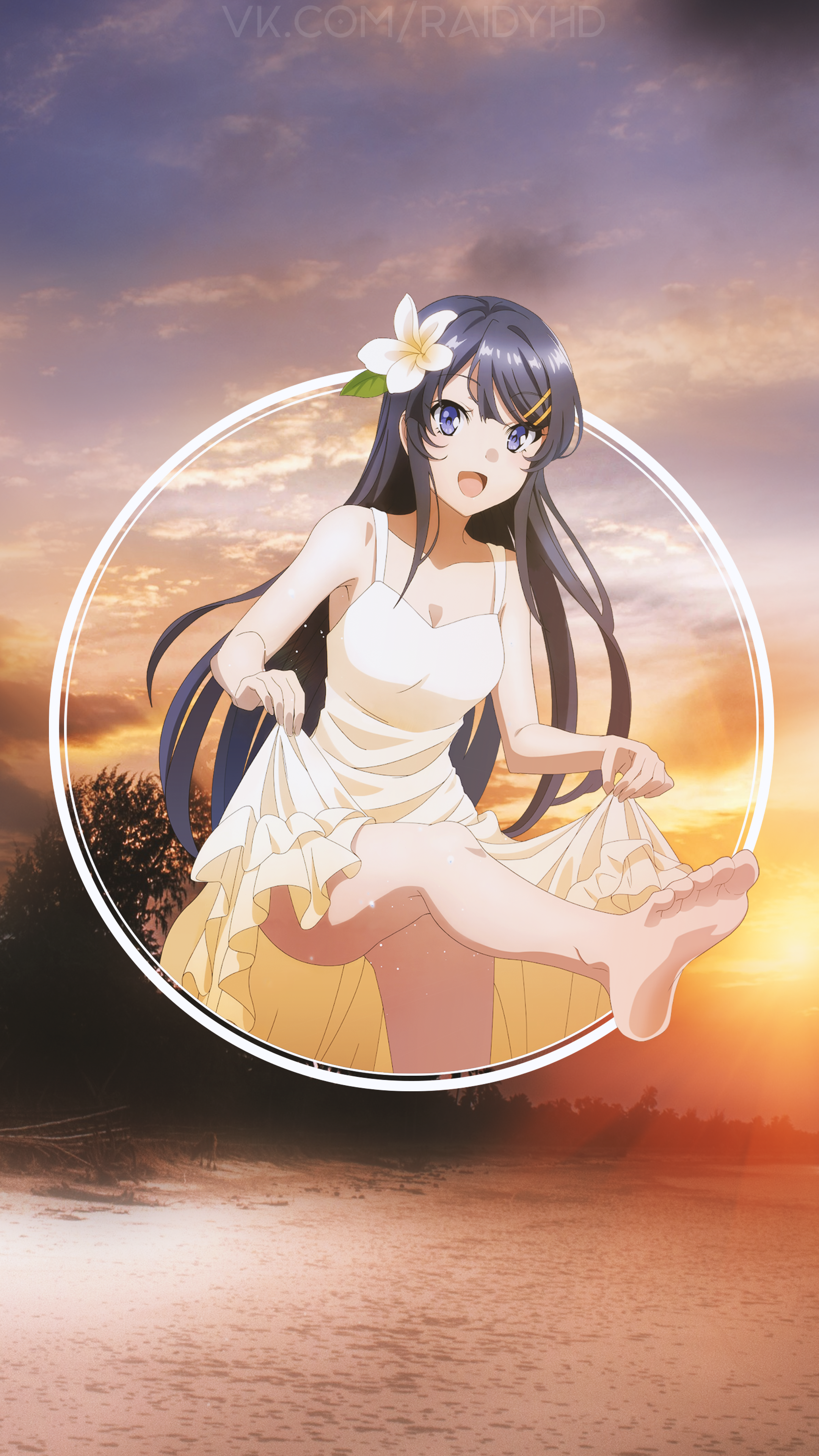 Anime Girls Anime Picture In Picture Picture In Picture Picture In Picture Seishun Buta Yarou Wa Bun 2160x3840