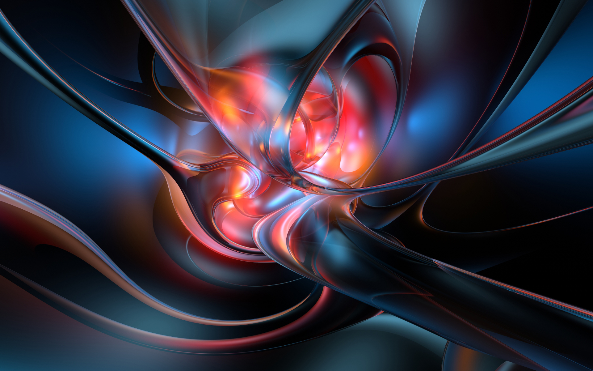 Colors Shapes Pattern Texture Artistic Abstract CGi Curves 1920x1200