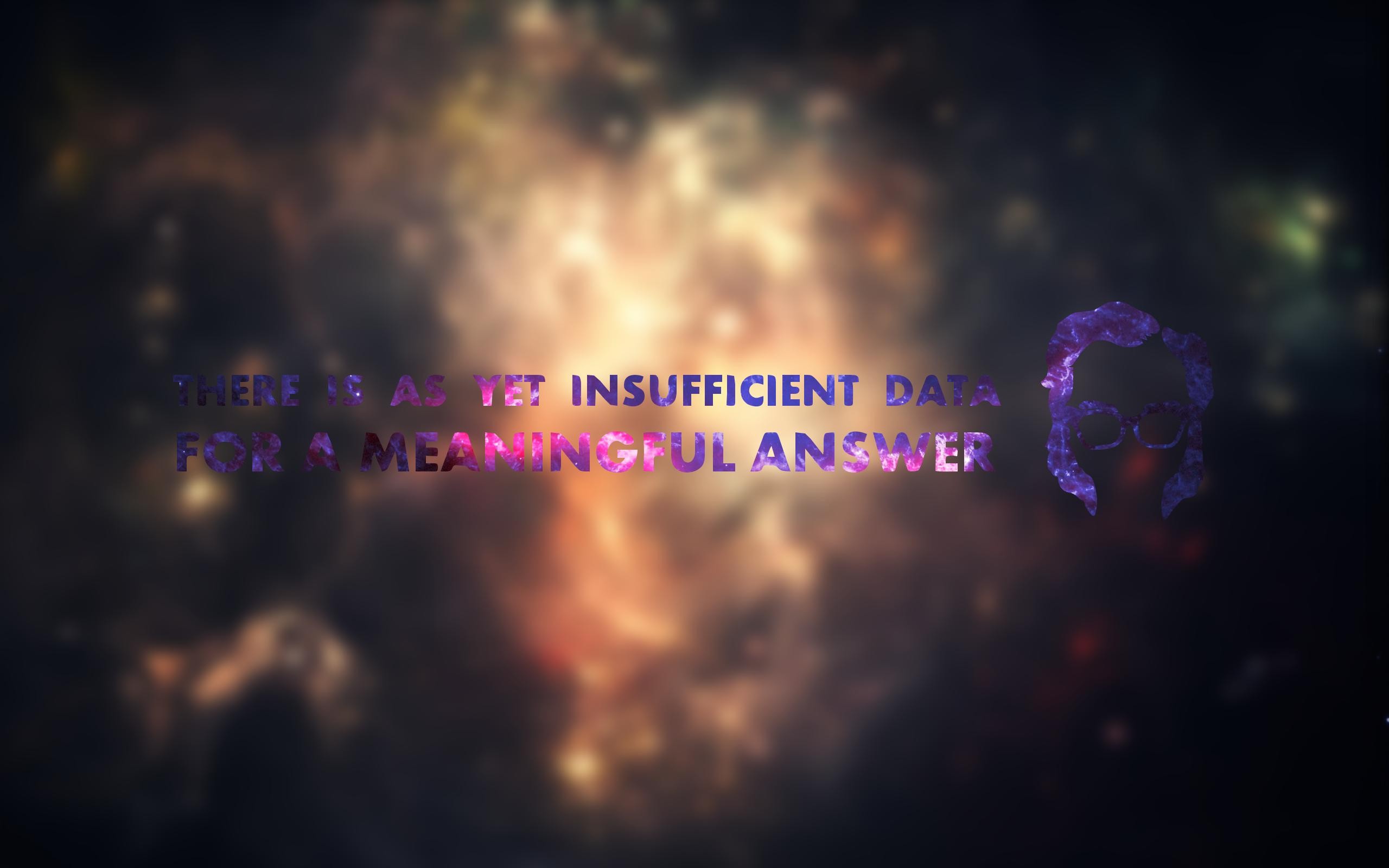 Isaac Asimov Space Blurred Typography 2560x1600