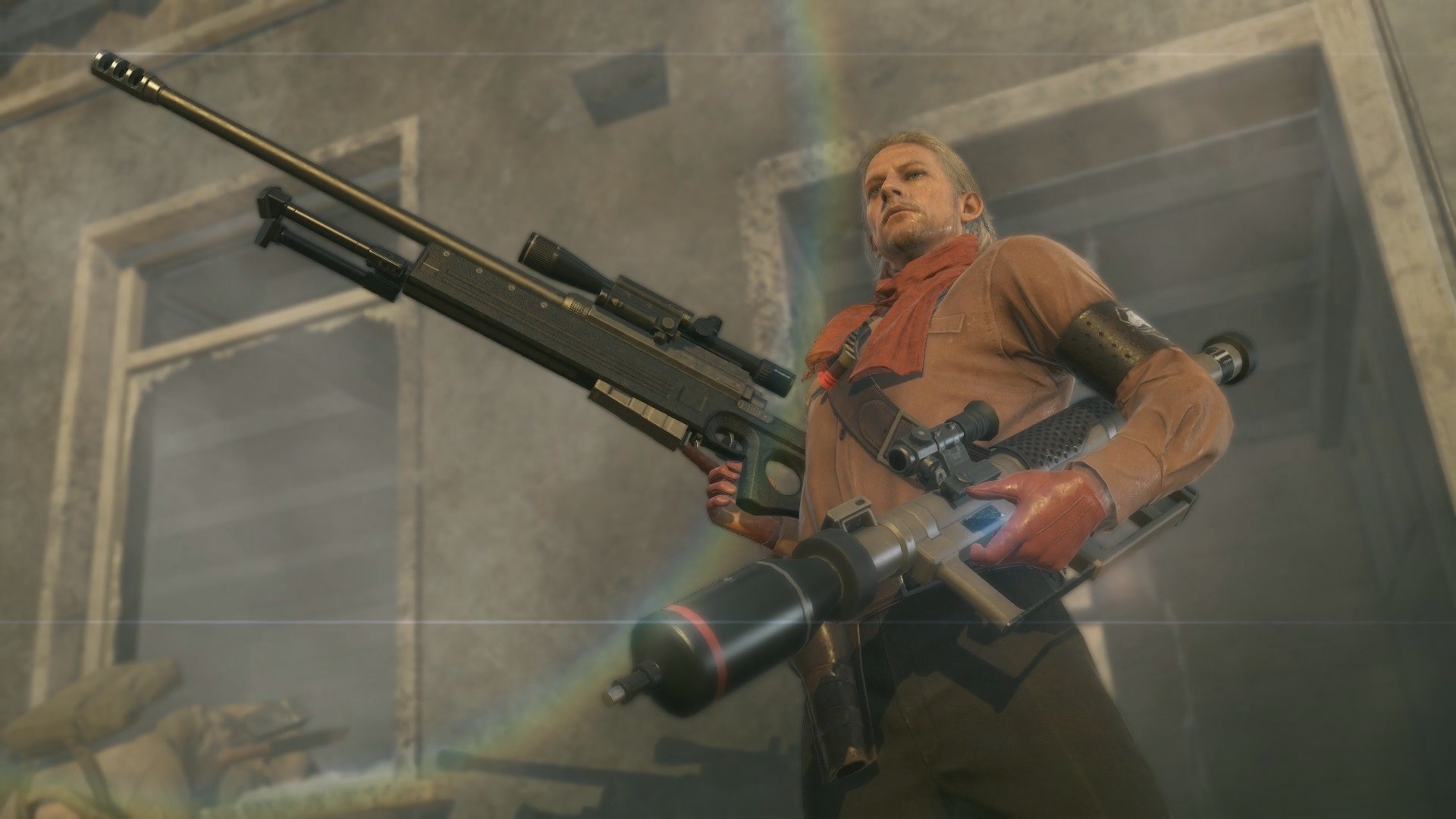 Metal Gear Metal Gear Solid V The Phantom Pain Revolver Ocelot Sniper Rifle Metal Gear Solid 1920x1080