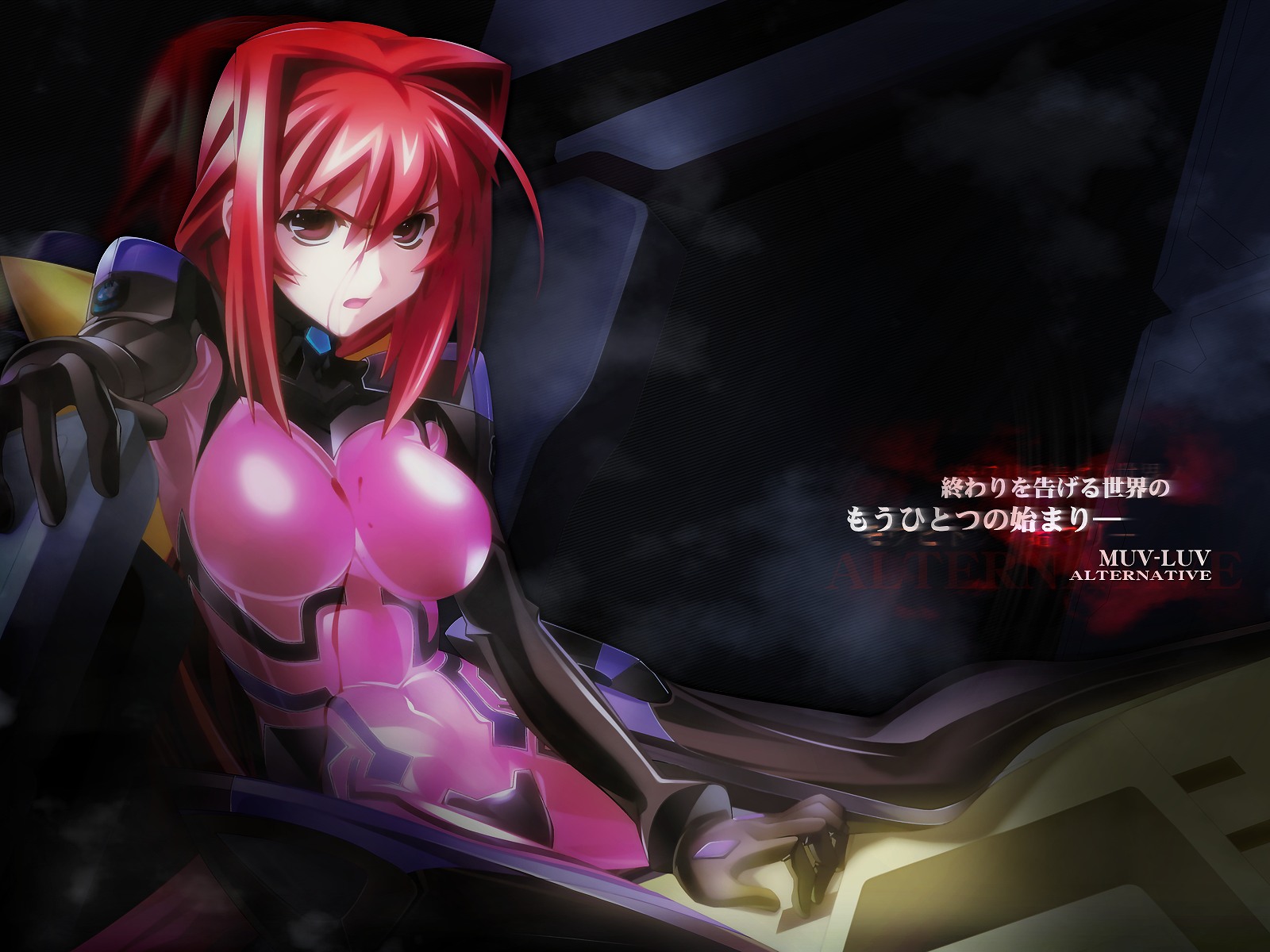 Anime Muv Luv 1600x1200