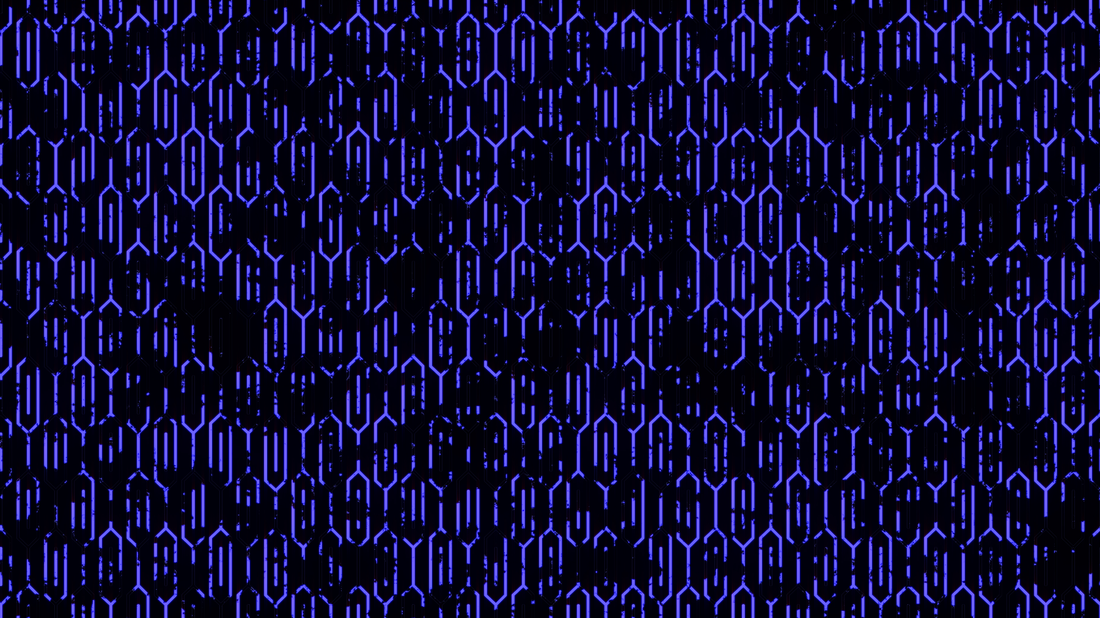 Plexus Colorful Blue Lines 3840x2160