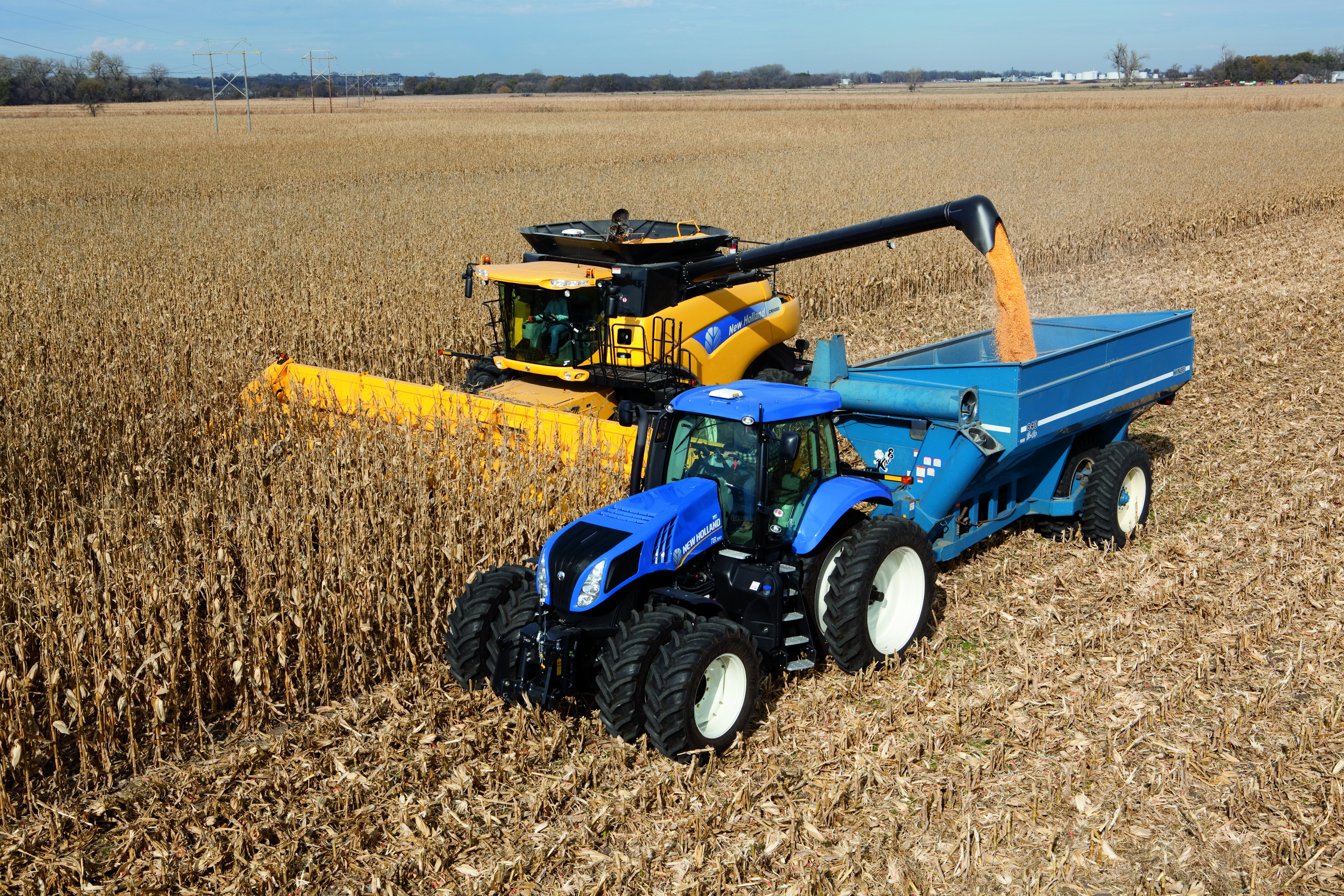 Vehicles New Holland 5616x3744