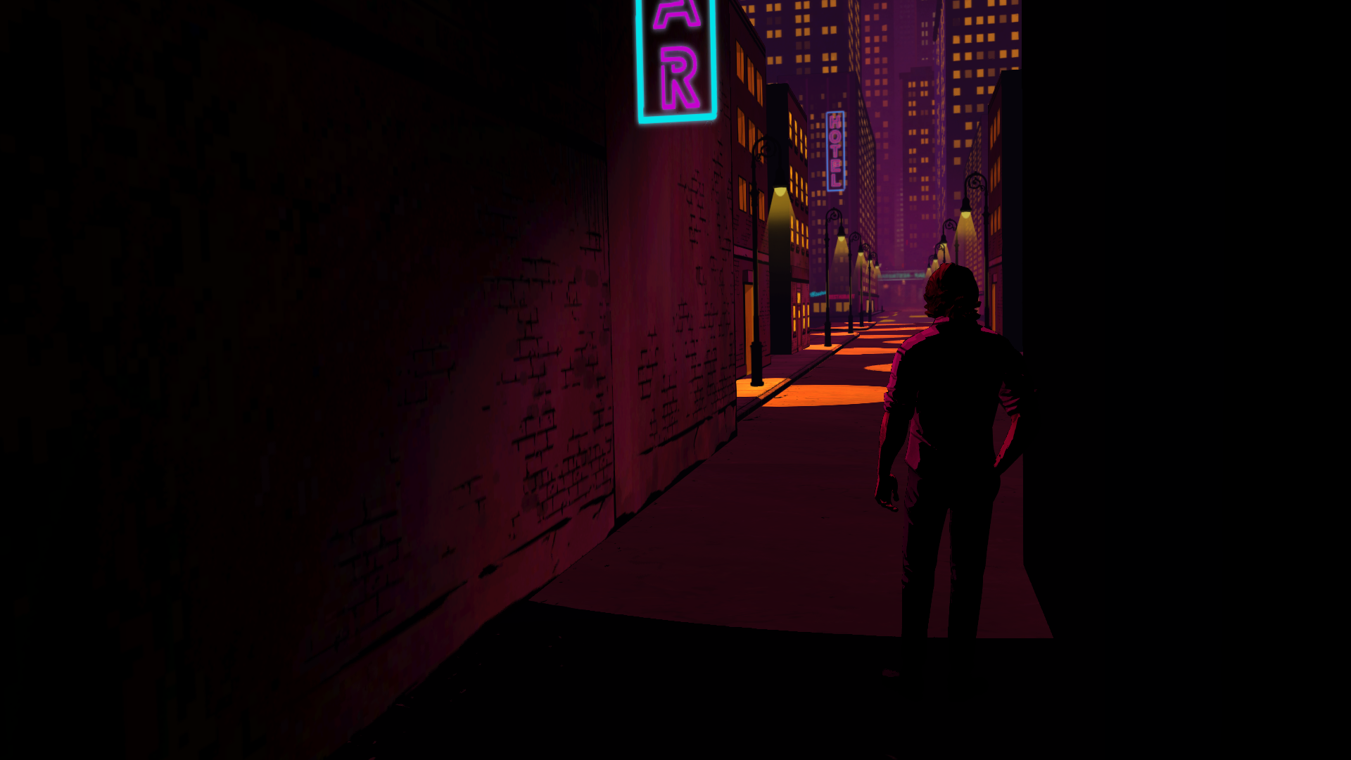 The Wolf Among Us Video Games Dark City Alleyway 1920x1080