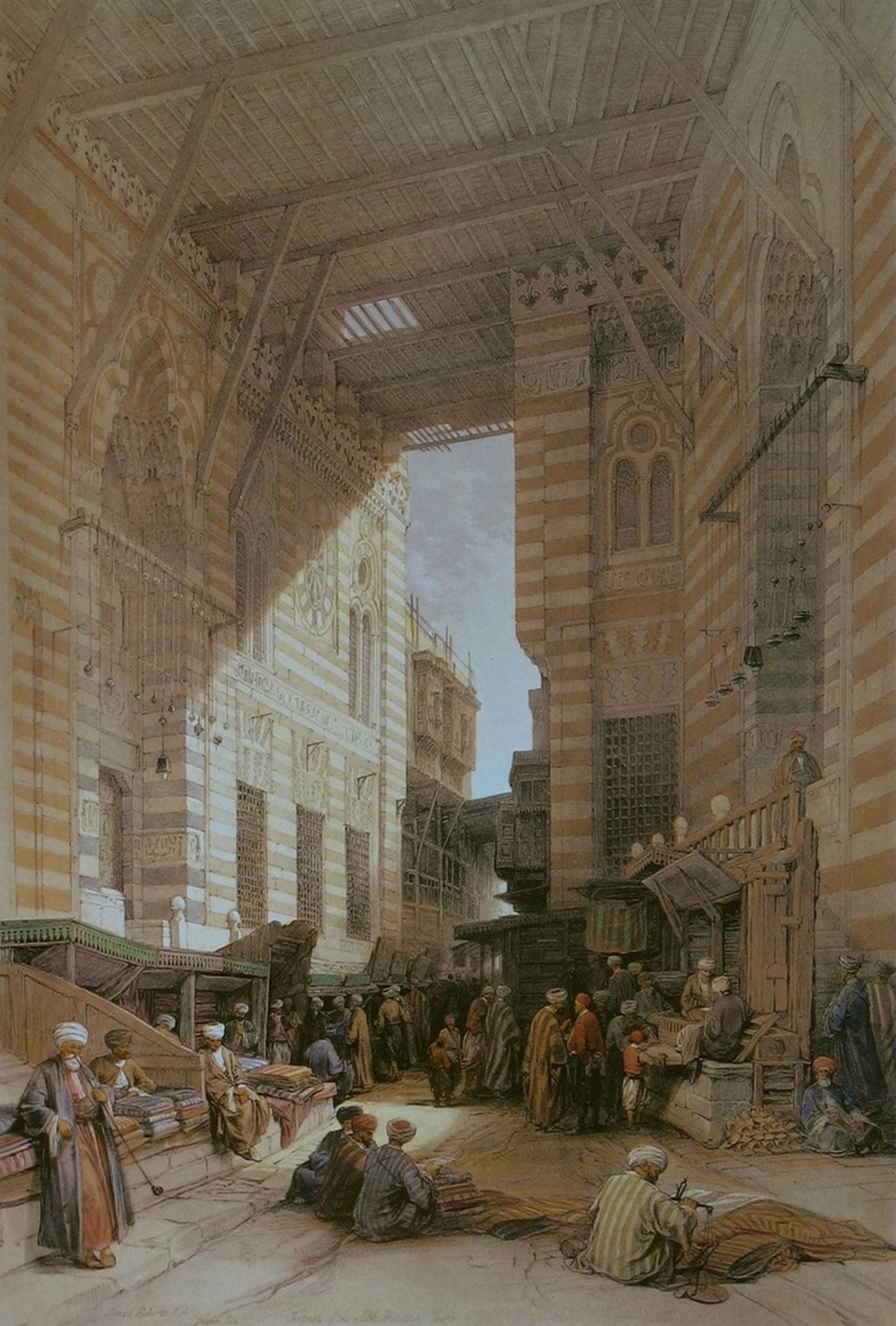 David Roberts Painting Artwork Markets 1024x1515