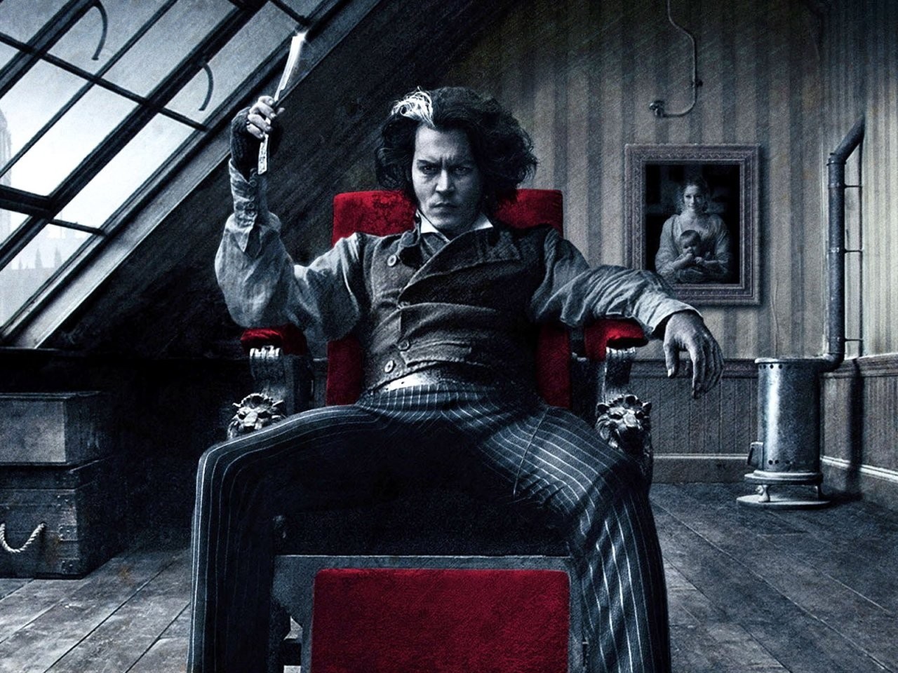 Sweeney Todd The Demon Barber Of Fleet Street Johnny Depp Sweeney Todd Movies 1280x960