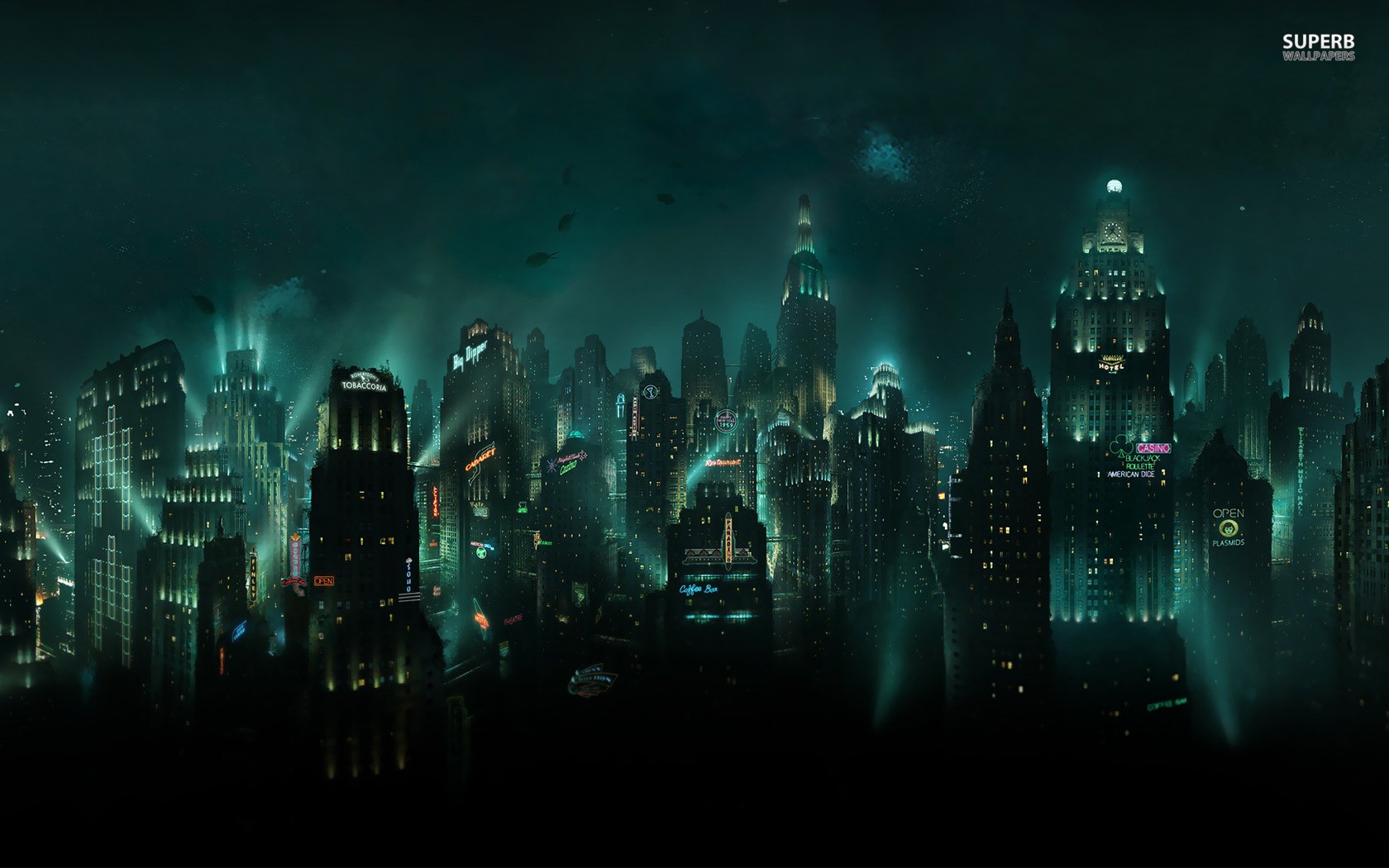 Fantasy Art Rapture BioShock 1680x1050