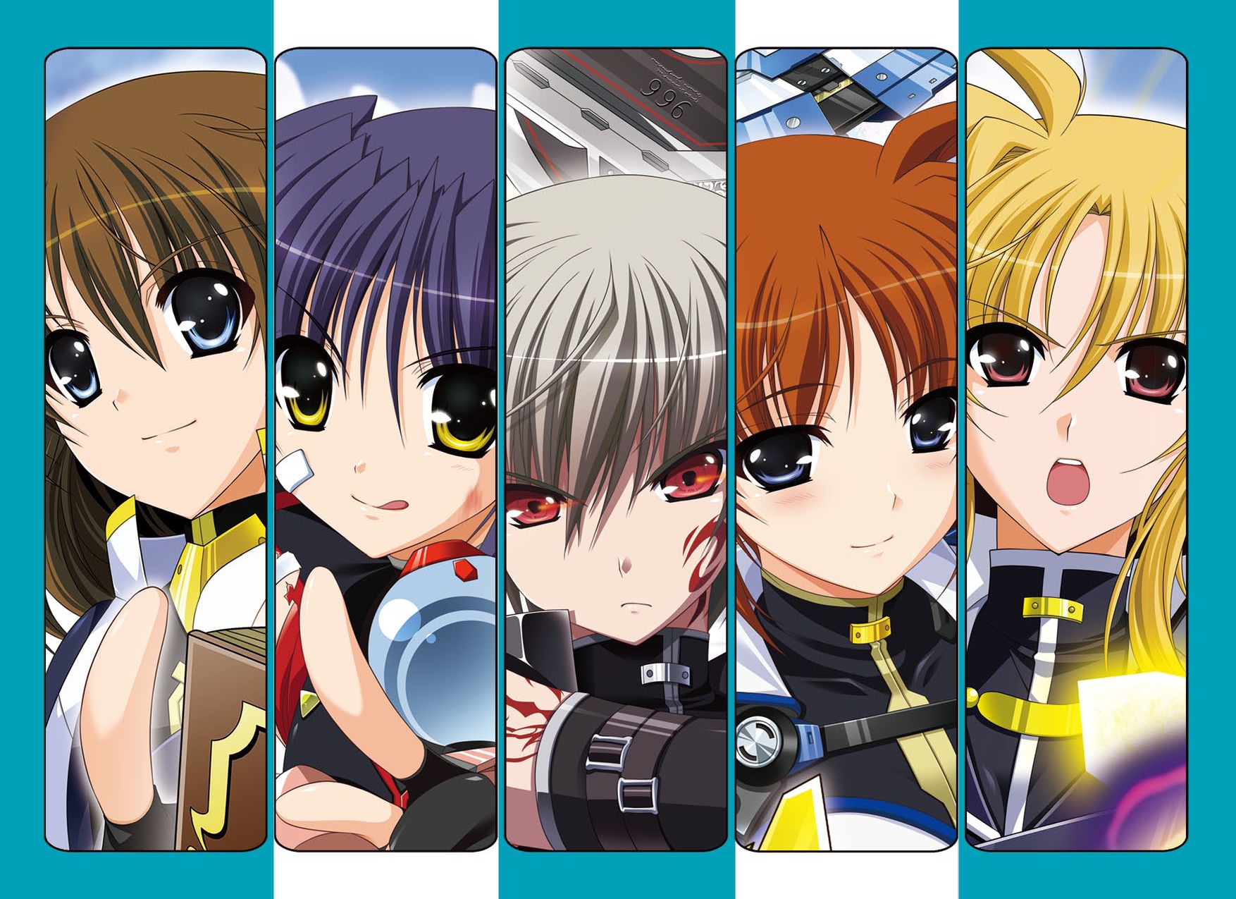 Anime Magical Record Lyrical Nanoha Force 1754x1275