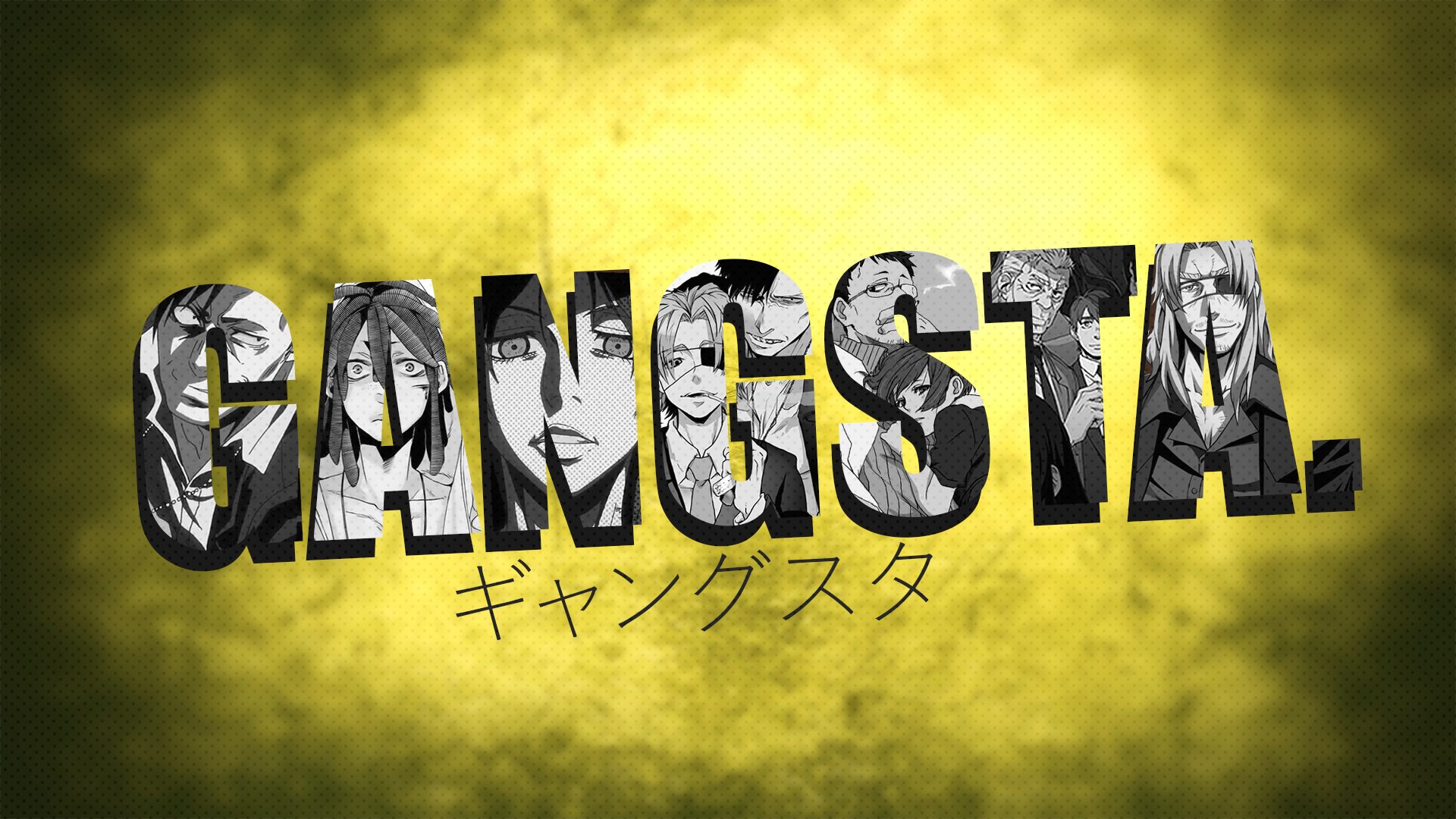 Gangsta Nicolas Brown Anime Yellow 1920x1080