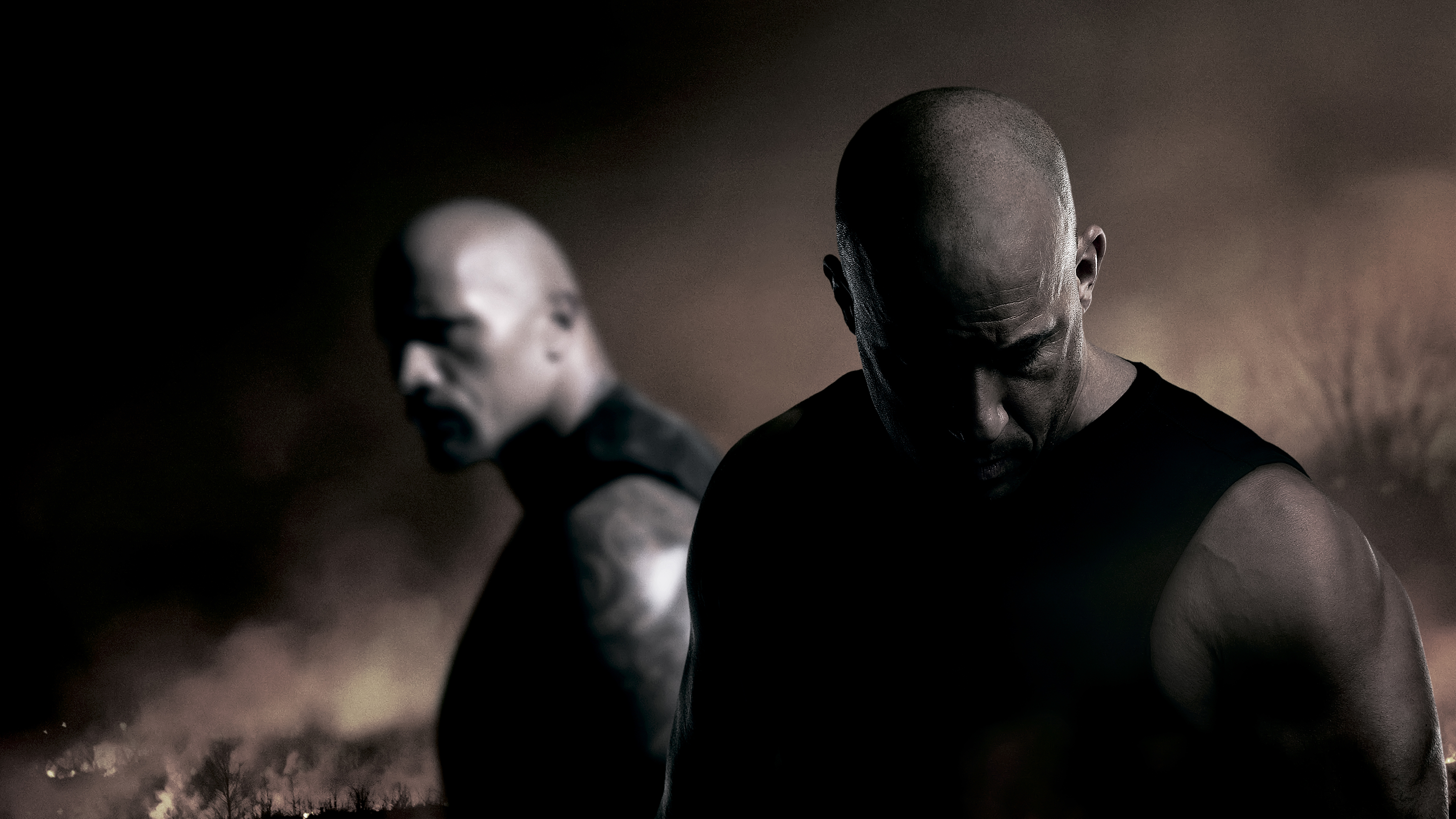 The Fate Of The Furious Vin Diesel Dwayne Johnson Luke Hobbs Dominic Toretto 7680x4320