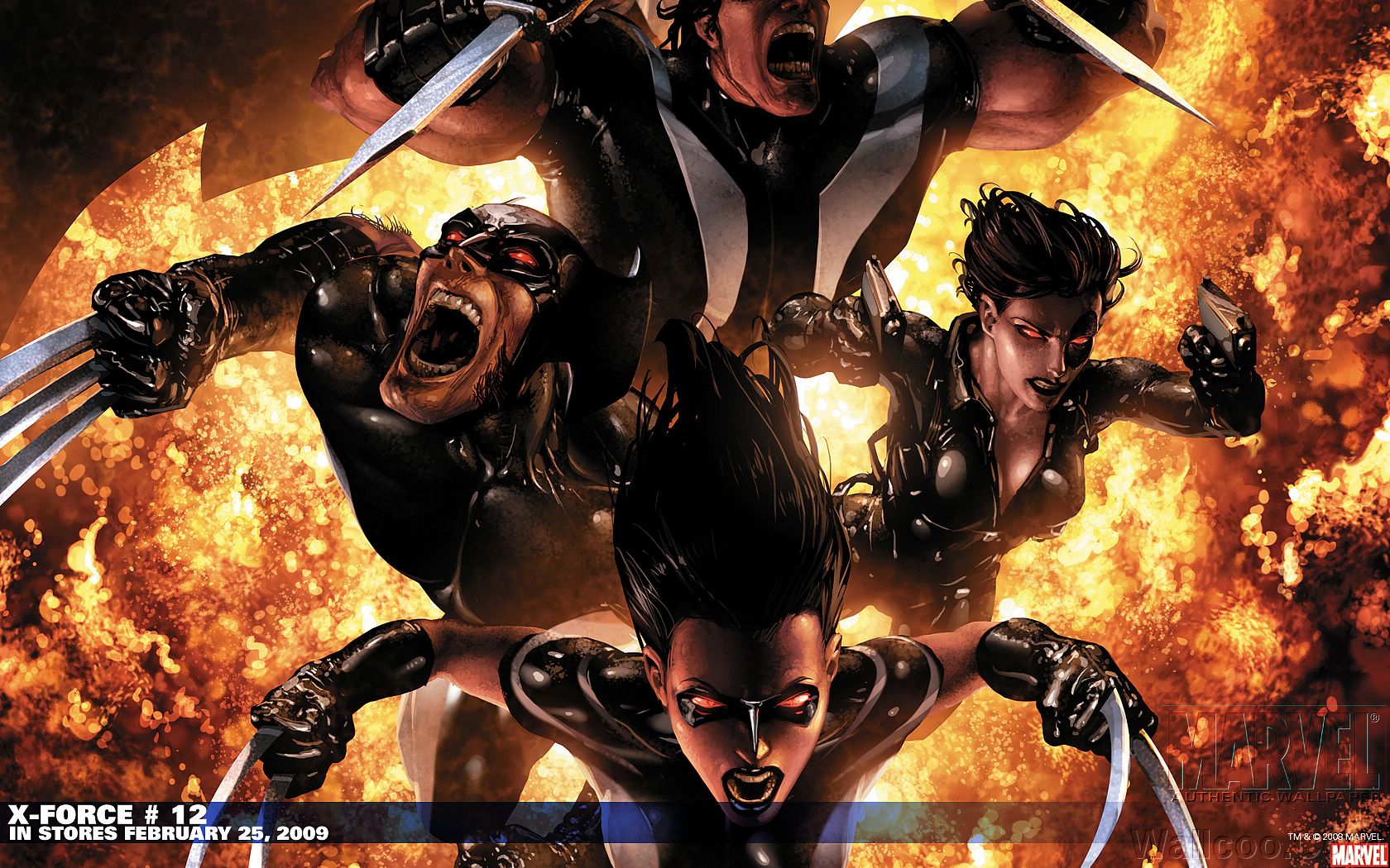 Comics X Force 1680x1050